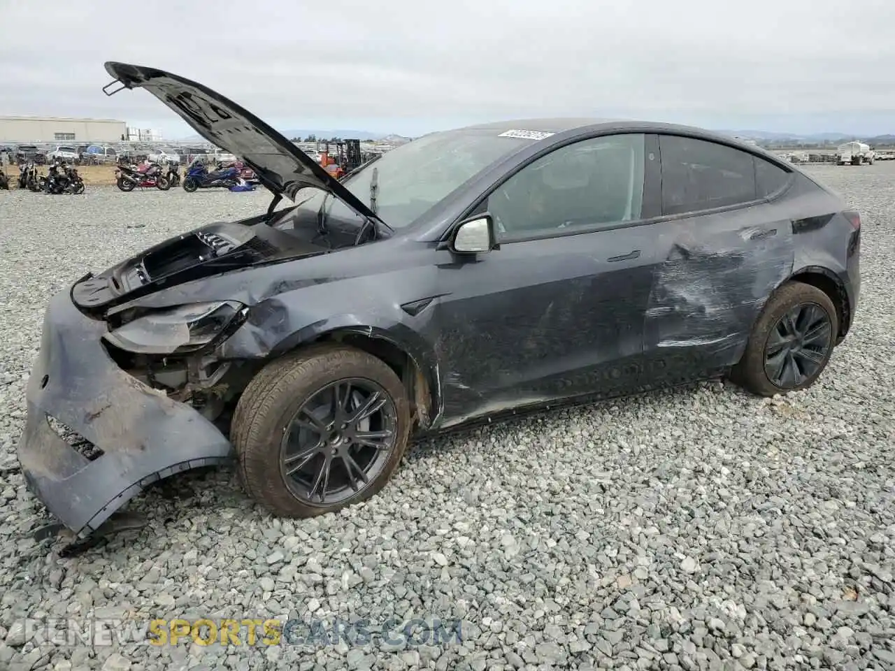1 Photograph of a damaged car 7SAYGDED1SF301739 TESLA MODEL Y 2025