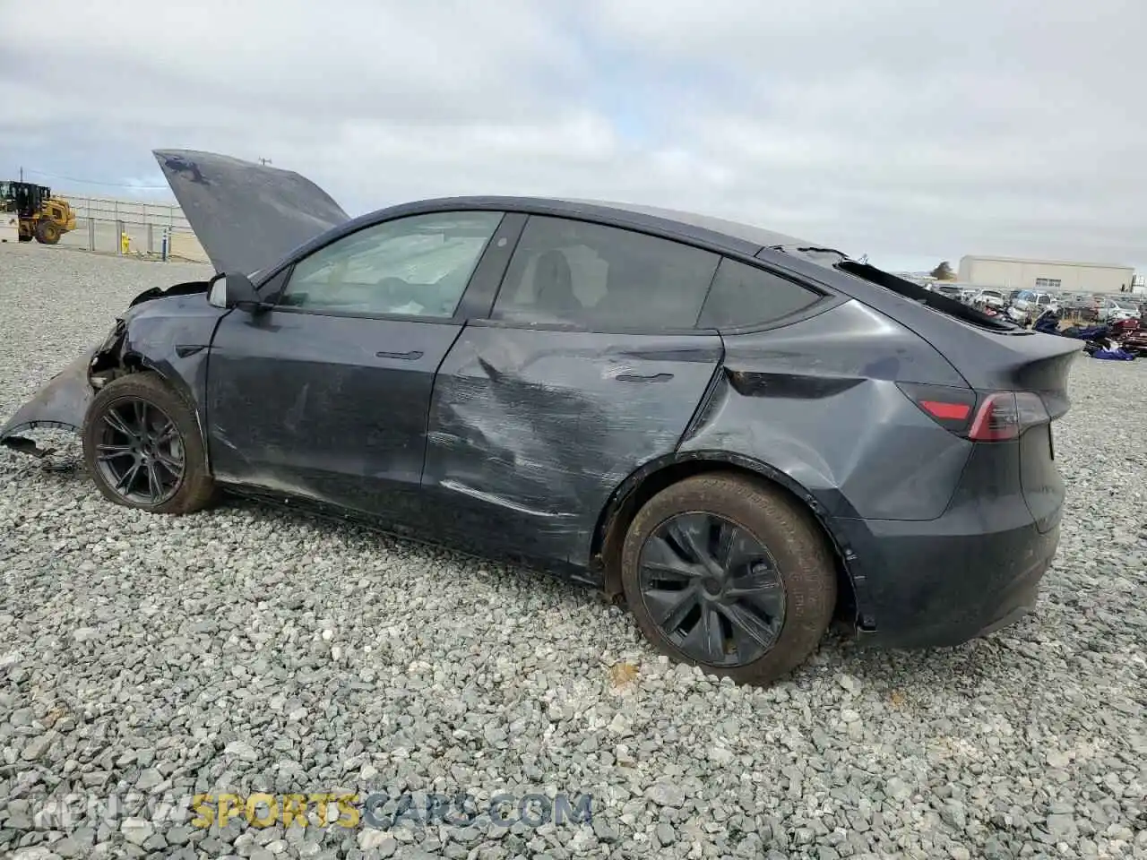 2 Photograph of a damaged car 7SAYGDED1SF301739 TESLA MODEL Y 2025