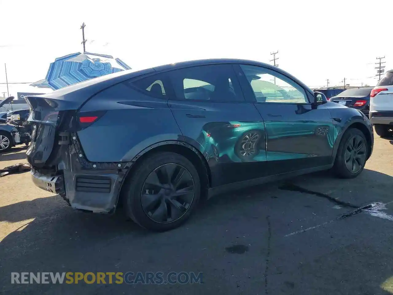 3 Photograph of a damaged car 7SAYGDED1SF304611 TESLA MODEL Y 2025