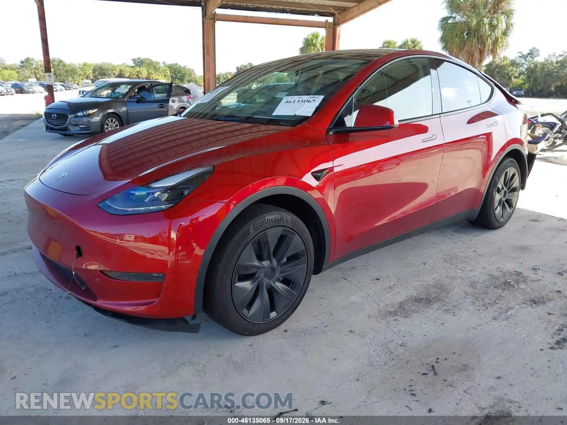 2 Photograph of a damaged car 7SAYGDED2SA375359 TESLA MODEL Y 2025