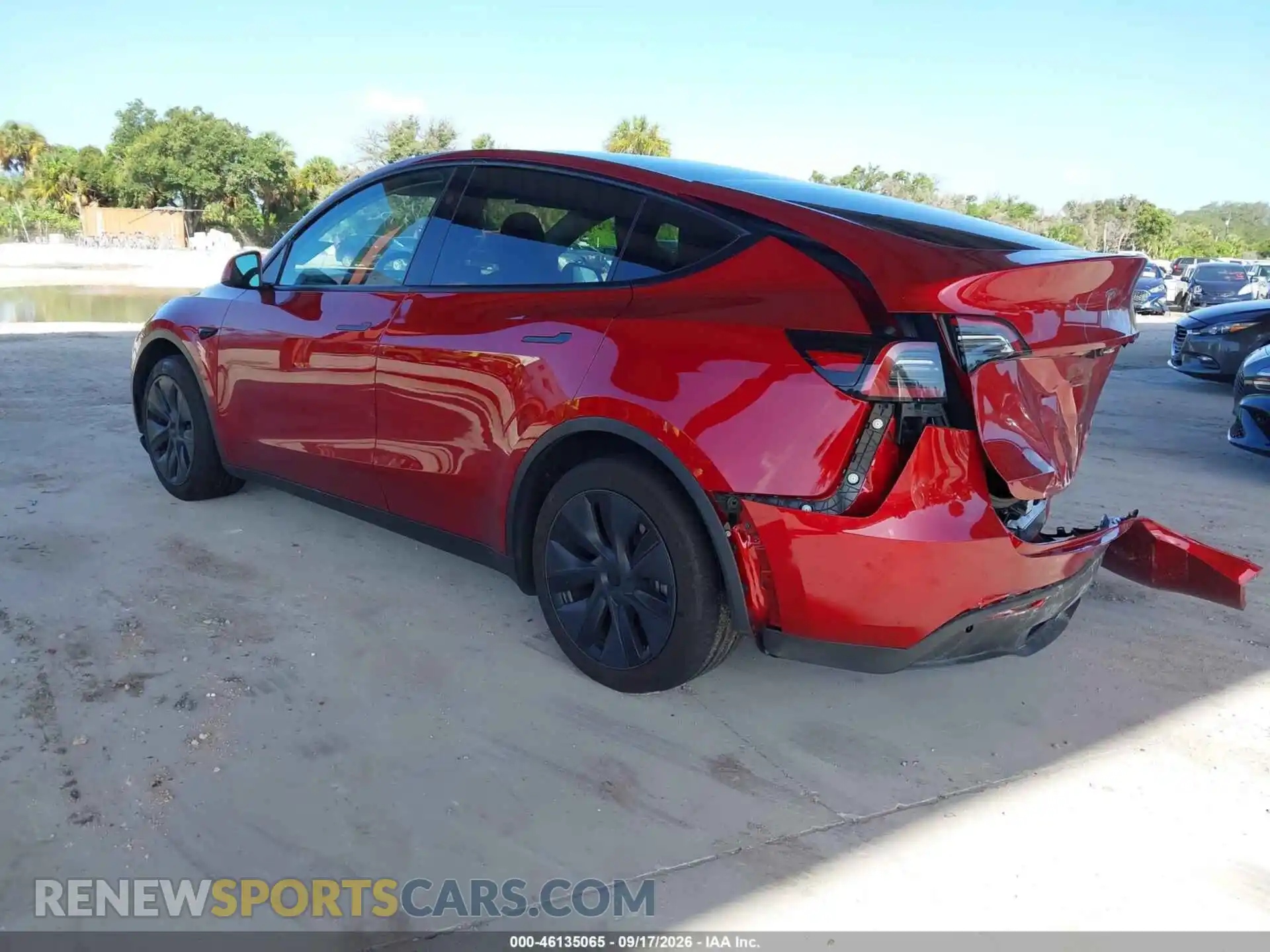 3 Photograph of a damaged car 7SAYGDED2SA375359 TESLA MODEL Y 2025