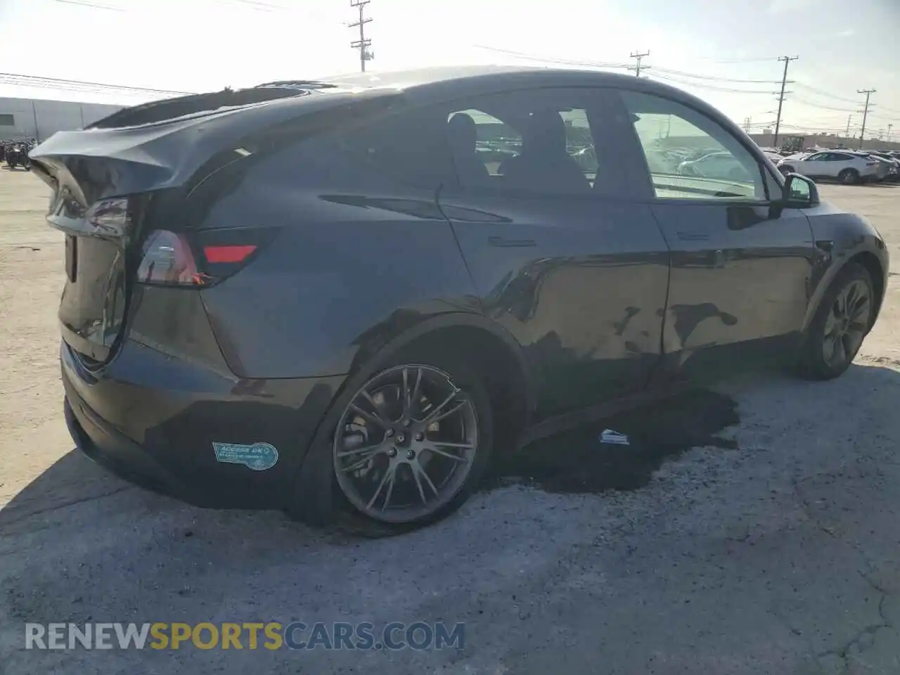 3 Photograph of a damaged car 7SAYGDED2SF215033 TESLA MODEL Y 2025