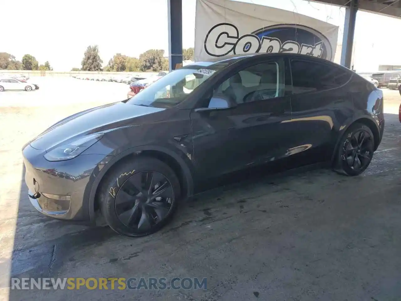 1 fotografías del automóvil dañado 7SAYGDED2SF280979 TESLA MODEL Y 2025