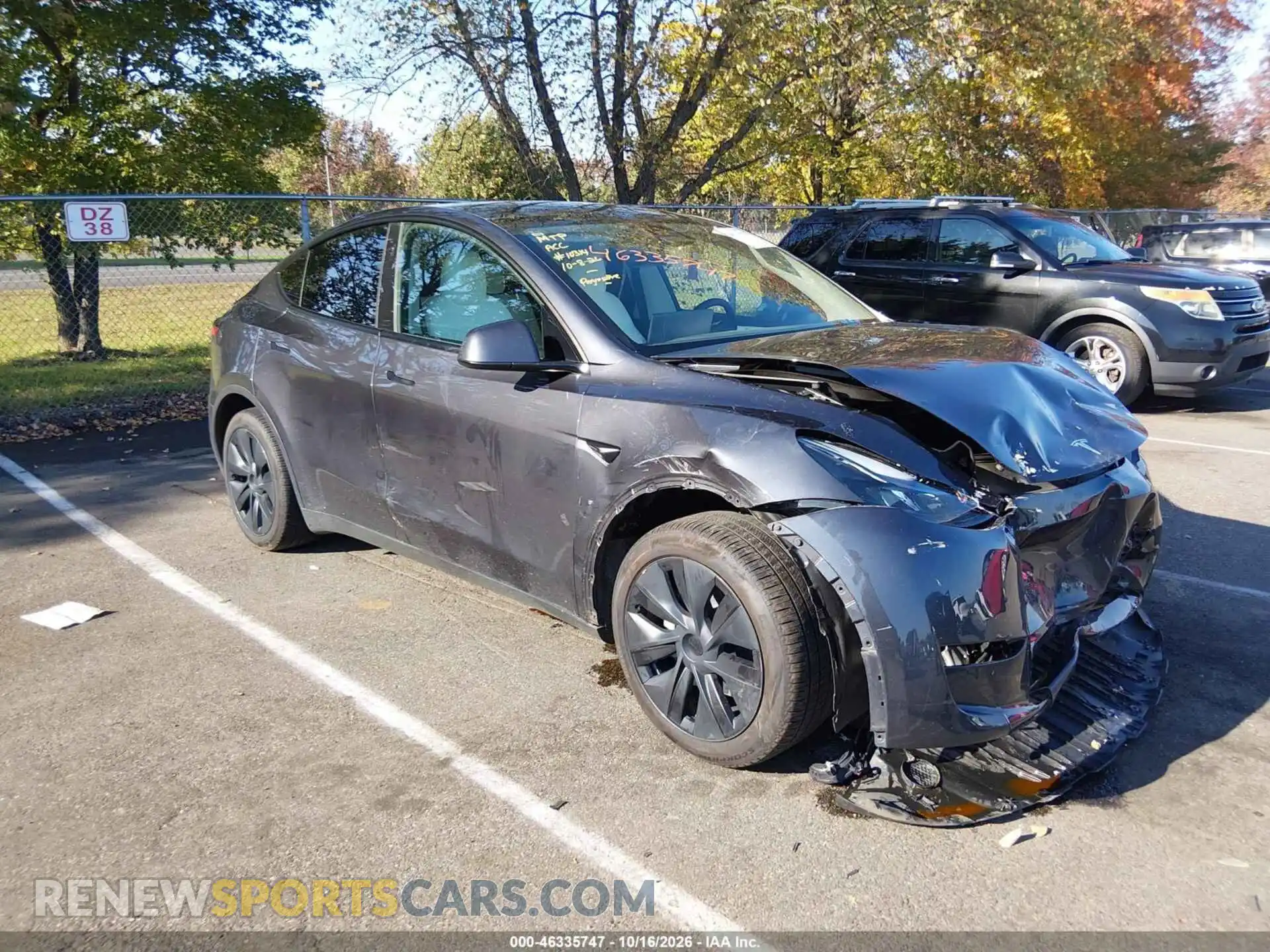 1 Photograph of a damaged car 7SAYGDED3SA369554 TESLA MODEL Y 2025