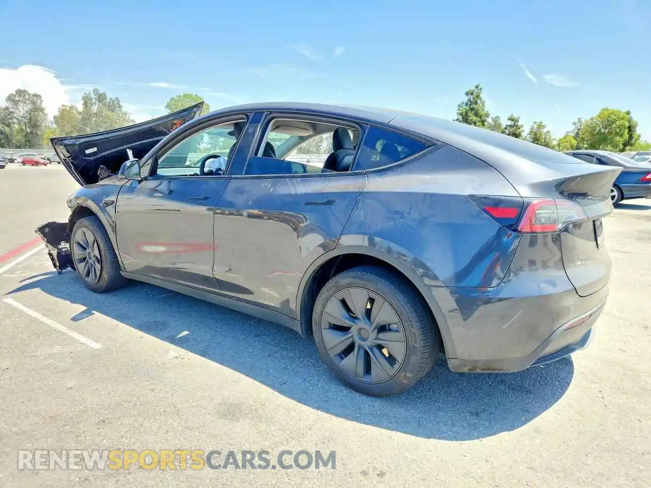 2 Photograph of a damaged car 7SAYGDED3SF224789 TESLA MODEL Y 2025