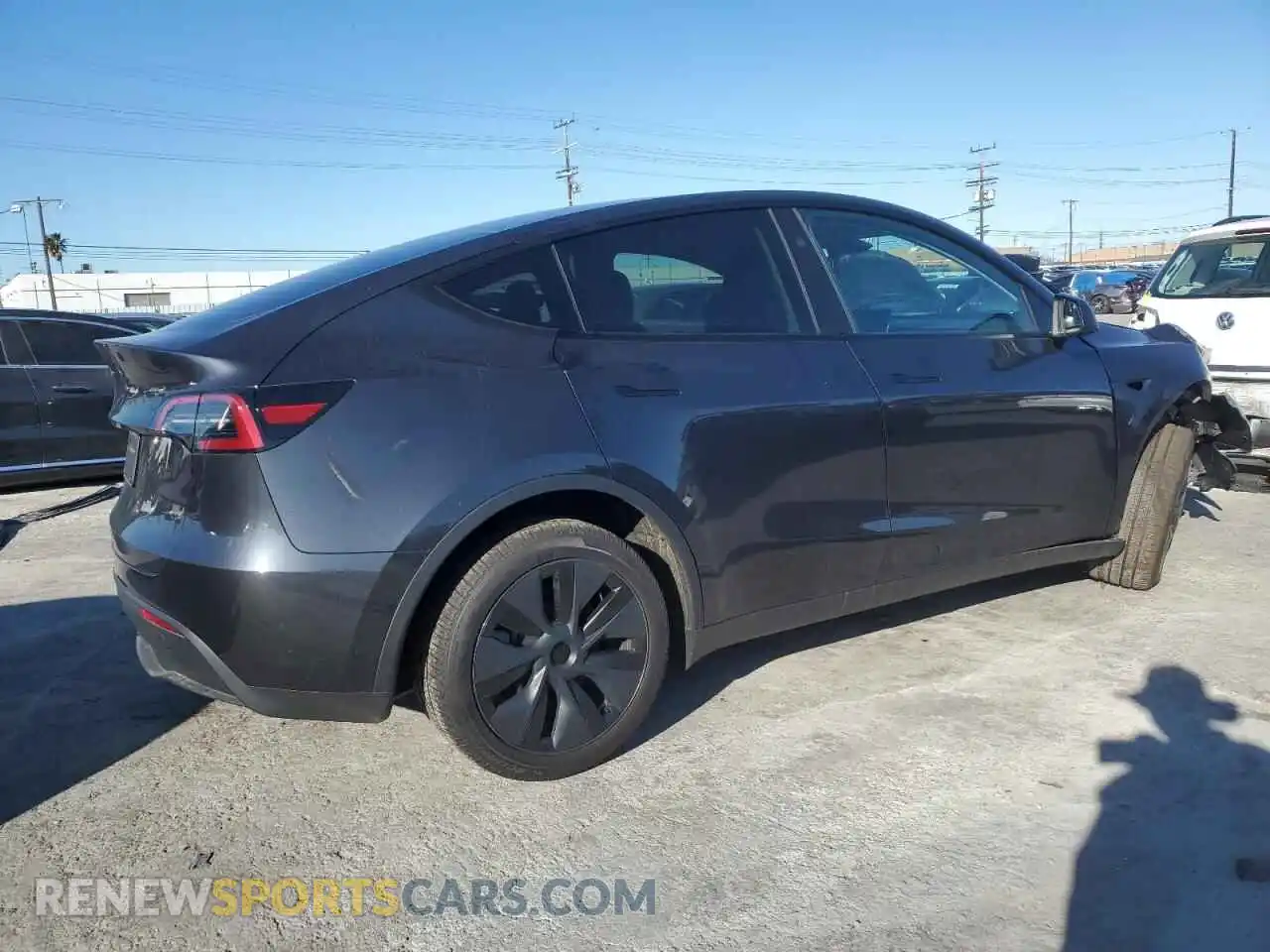 3 Photograph of a damaged car 7SAYGDED3SF228955 TESLA MODEL Y 2025