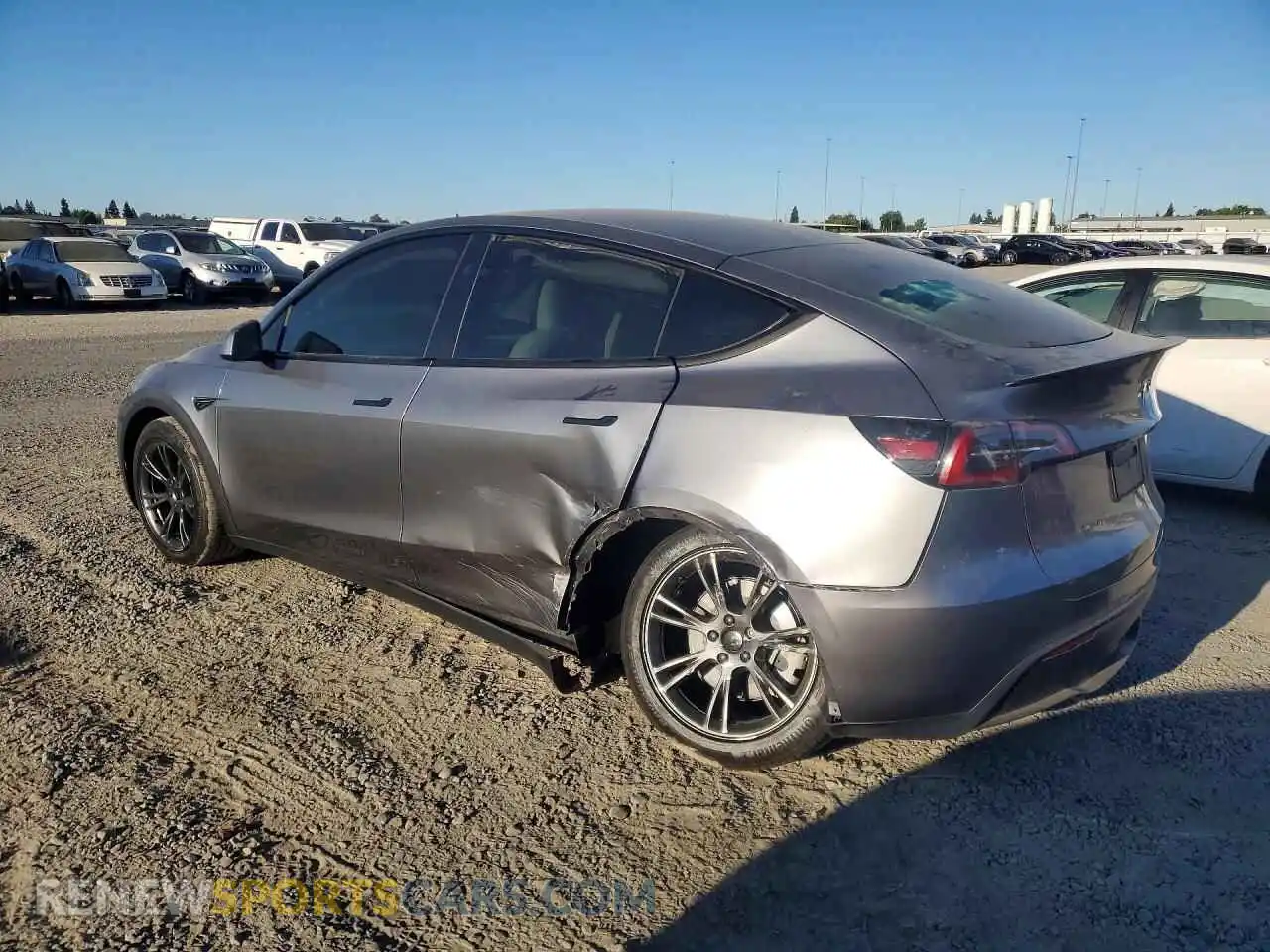 3 Фотография поврежденного автомобиля 7SAYGDED3SF229586 TESLA MODEL Y 2025