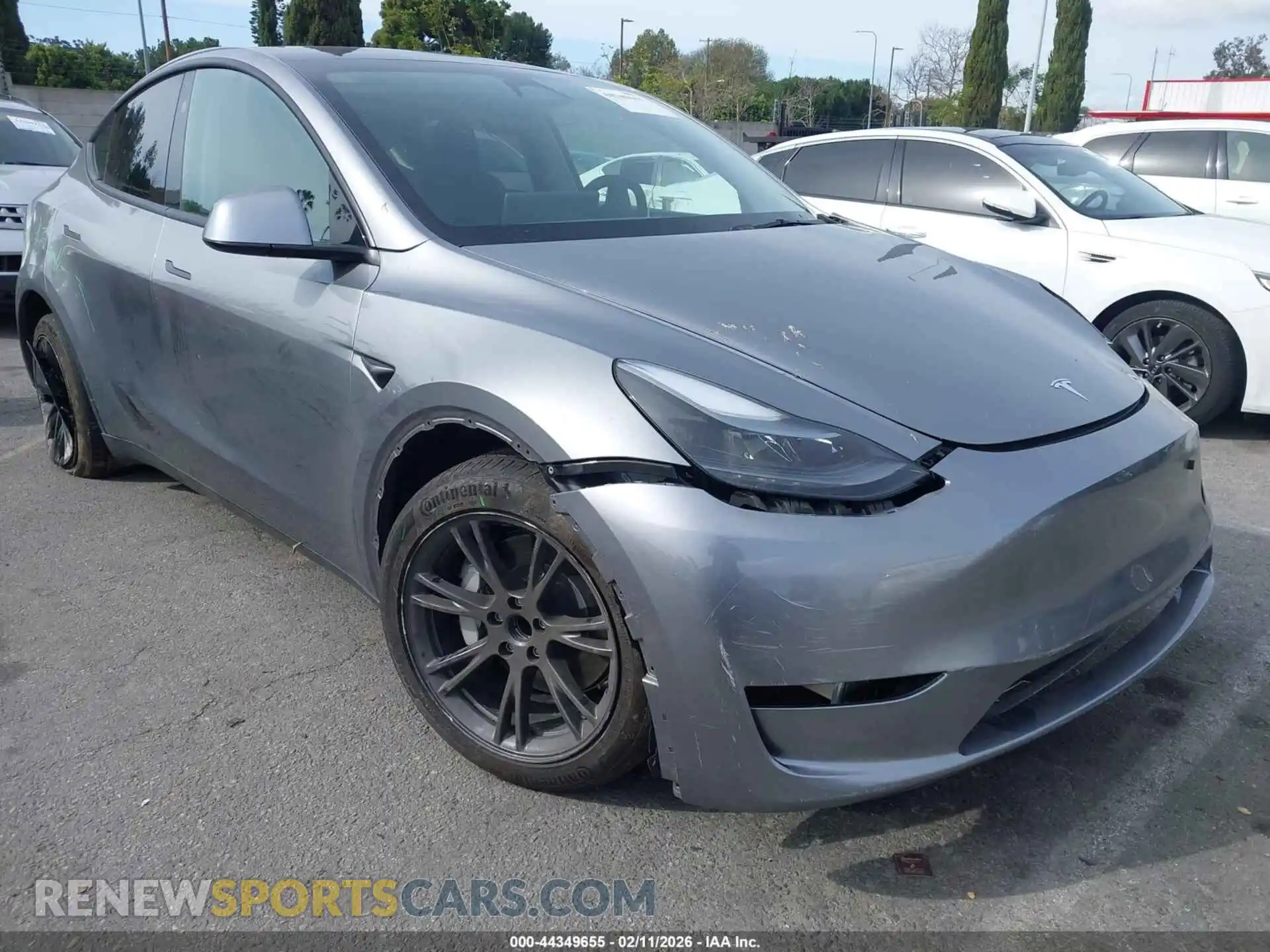 1 Photograph of a damaged car 7SAYGDED3SF282286 TESLA MODEL Y 2025