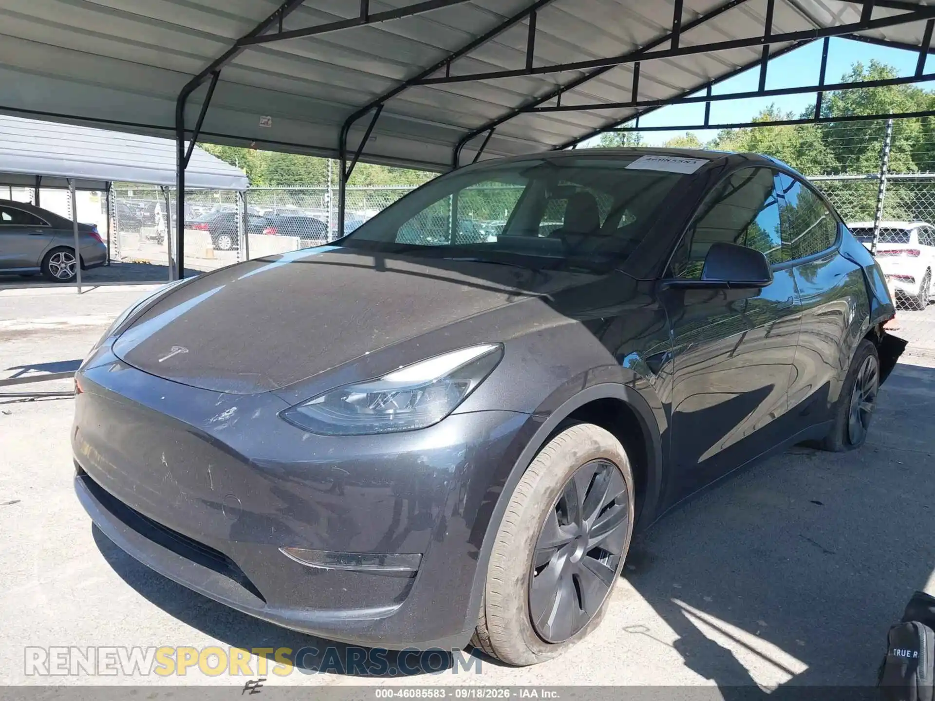 2 Фотография поврежденного автомобиля 7SAYGDED3SF320633 TESLA MODEL Y 2025