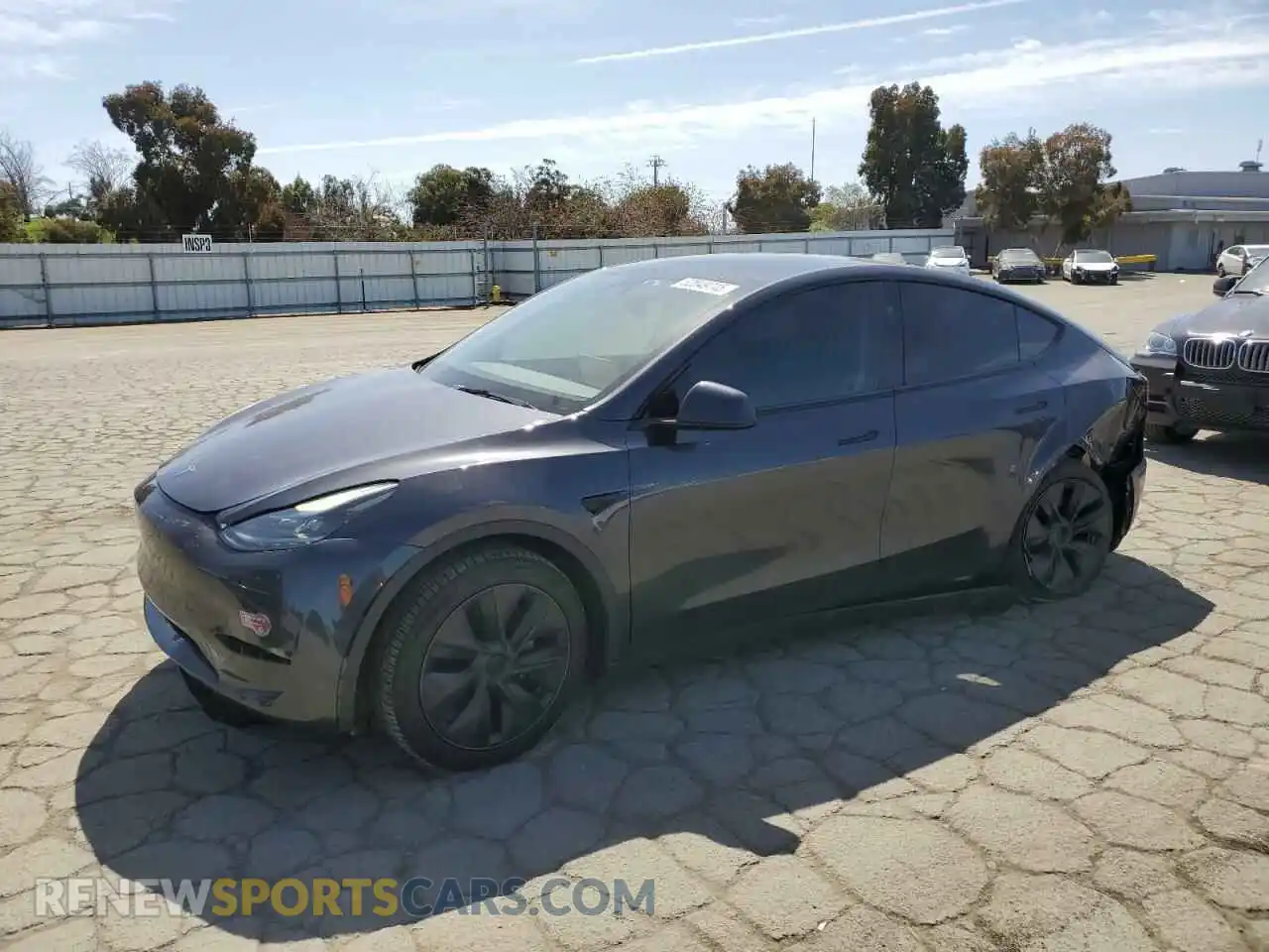 1 Photograph of a damaged car 7SAYGDED4SF240354 TESLA MODEL Y 2025