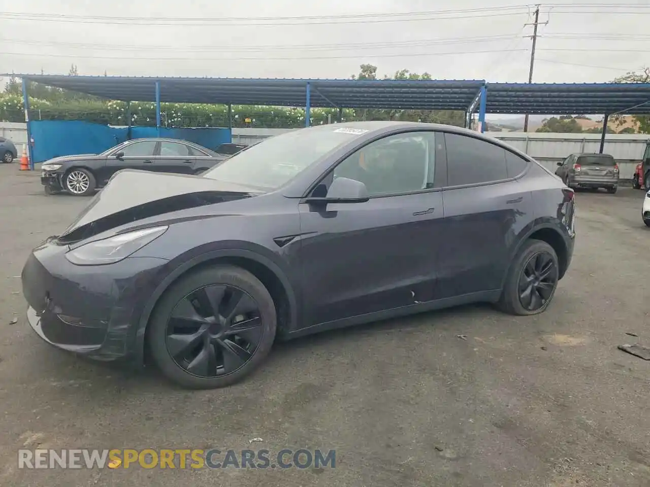 1 fotografías del automóvil dañado 7SAYGDED4SF275816 TESLA MODEL Y 2025