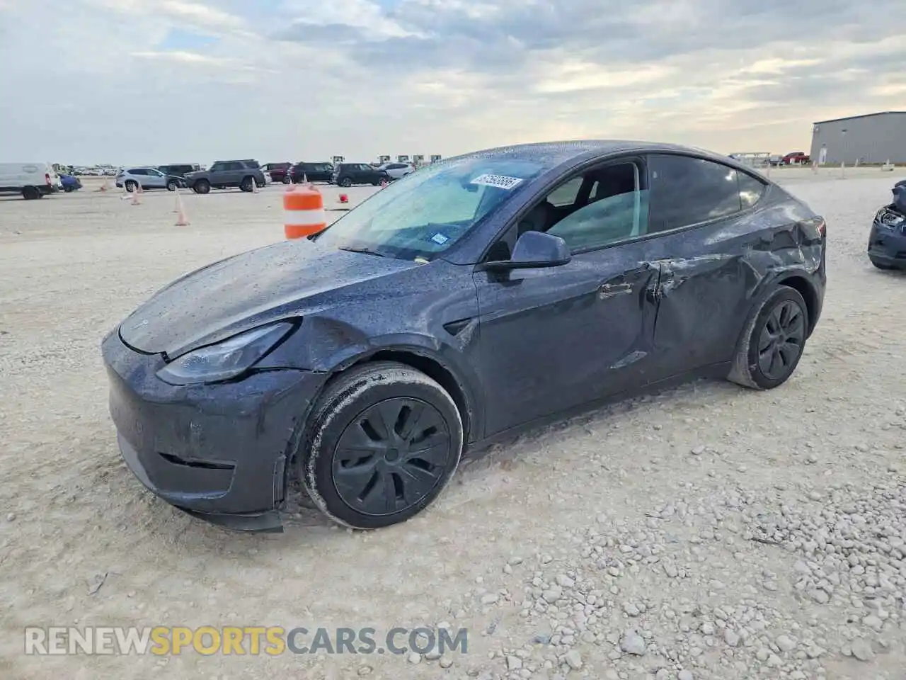 1 Фотография поврежденного автомобиля 7SAYGDED5SA338712 TESLA MODEL Y 2025