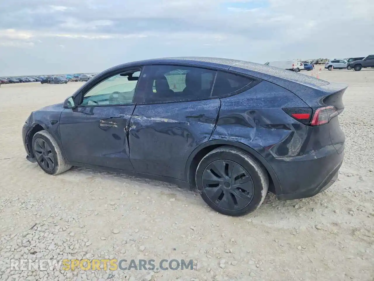 2 Фотография поврежденного автомобиля 7SAYGDED5SA338712 TESLA MODEL Y 2025