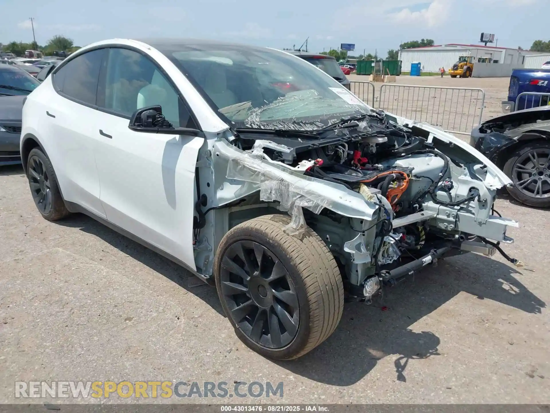 1 fotografías del automóvil dañado 7SAYGDED5SA349807 TESLA MODEL Y 2025