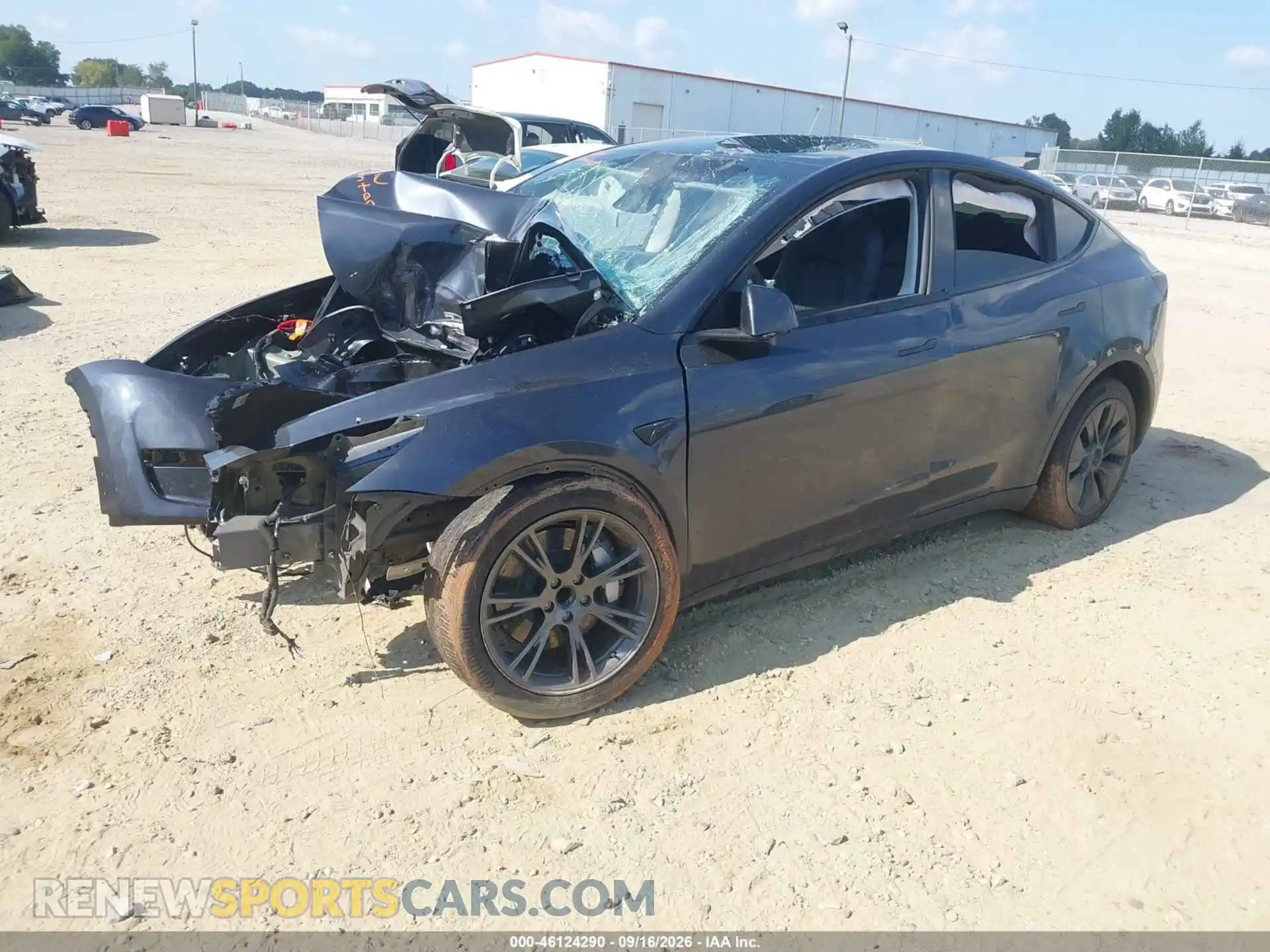 2 Photograph of a damaged car 7SAYGDED5SA353937 TESLA MODEL Y 2025