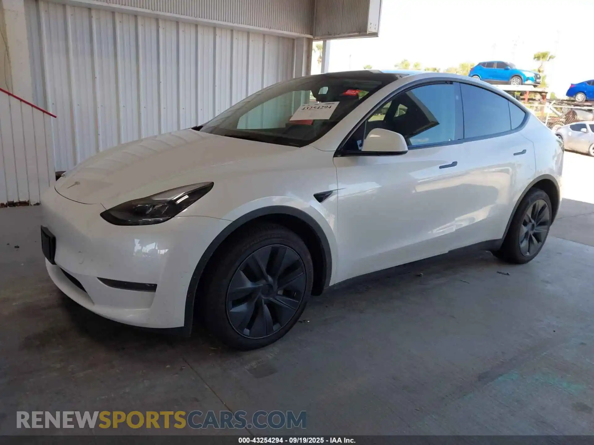2 Photograph of a damaged car 7SAYGDED5SA355851 TESLA MODEL Y 2025
