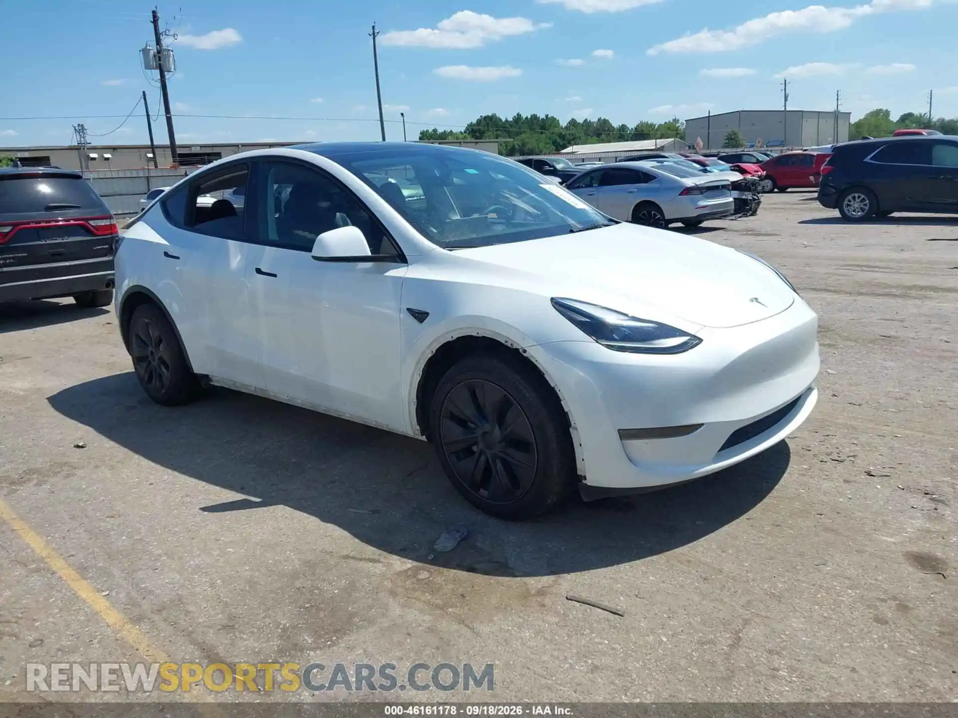 1 Photograph of a damaged car 7SAYGDED5SA359690 TESLA MODEL Y 2025