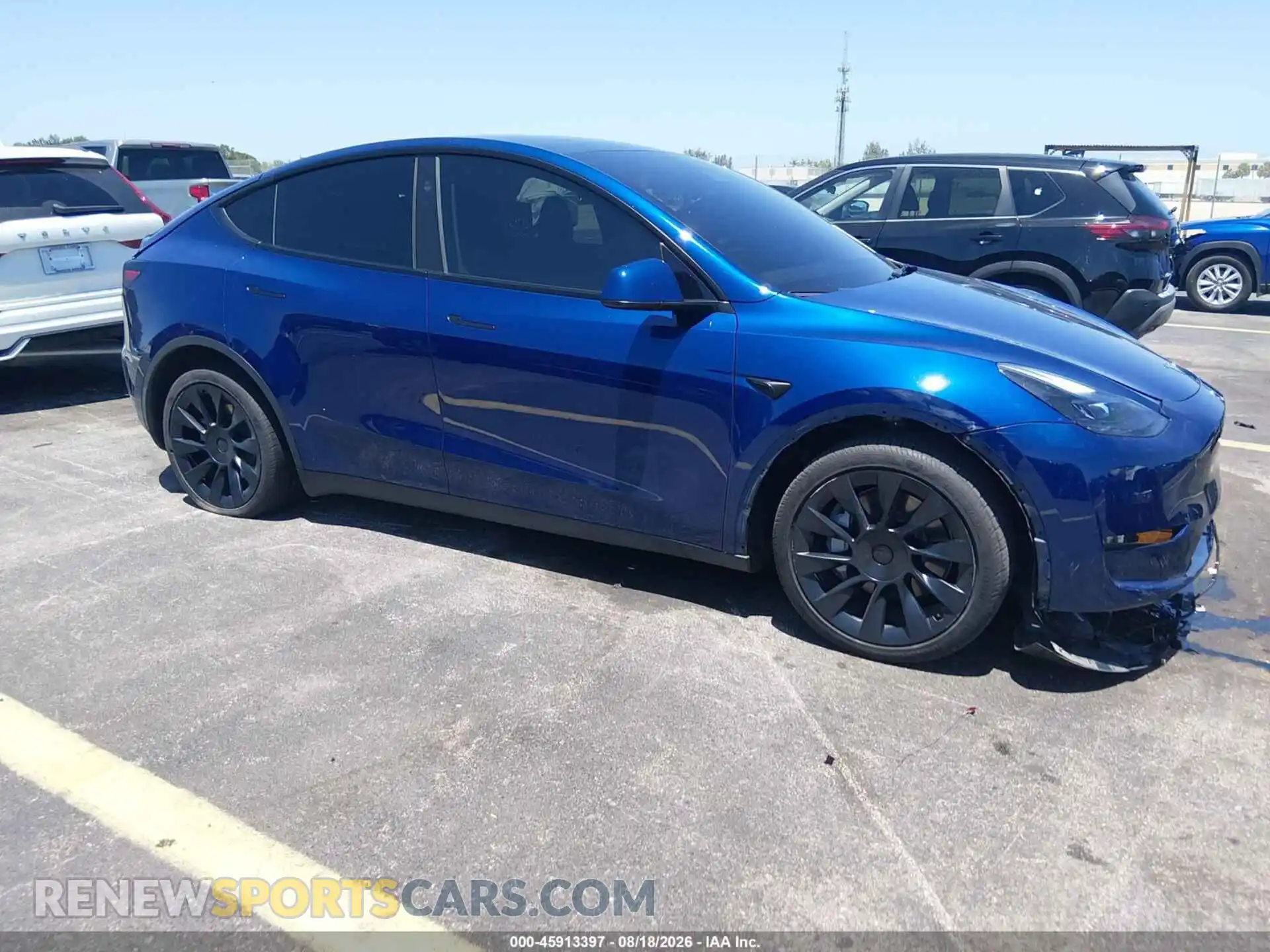 1 fotografías del automóvil dañado 7SAYGDED5SF221909 TESLA MODEL Y 2025