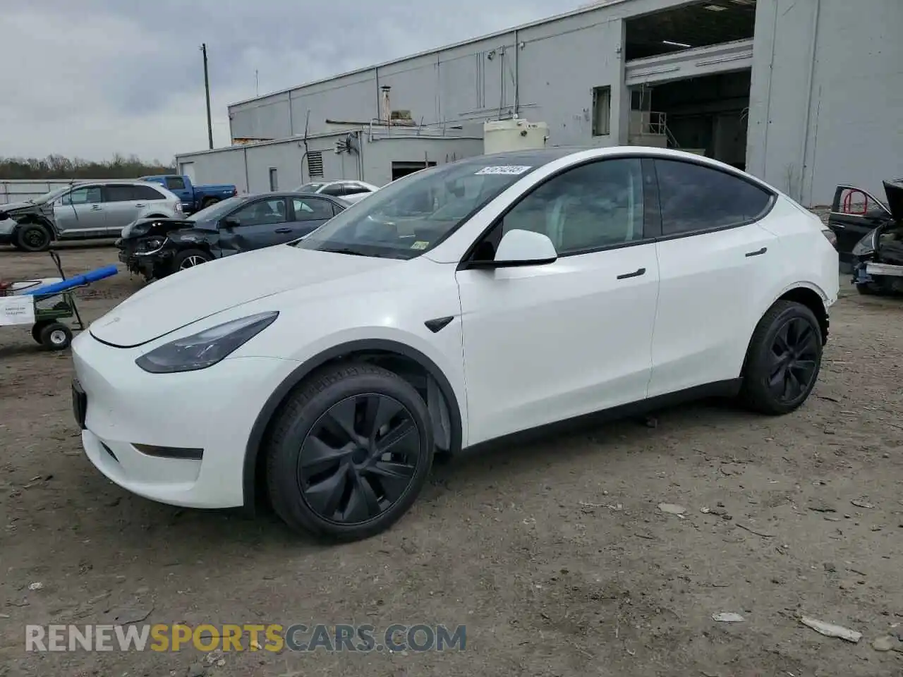 1 Photograph of a damaged car 7SAYGDED5SF241318 TESLA MODEL Y 2025
