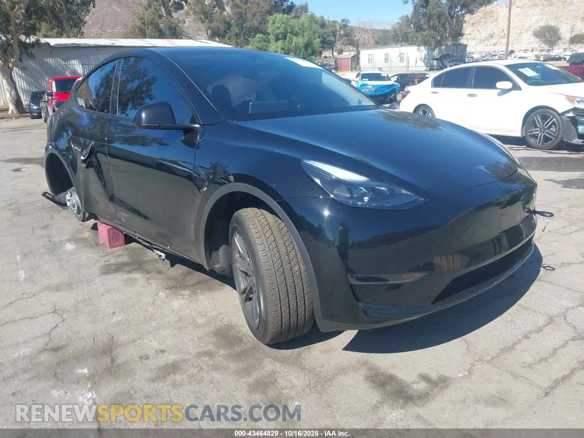 1 Photograph of a damaged car 7SAYGDED5SF248415 TESLA MODEL Y 2025