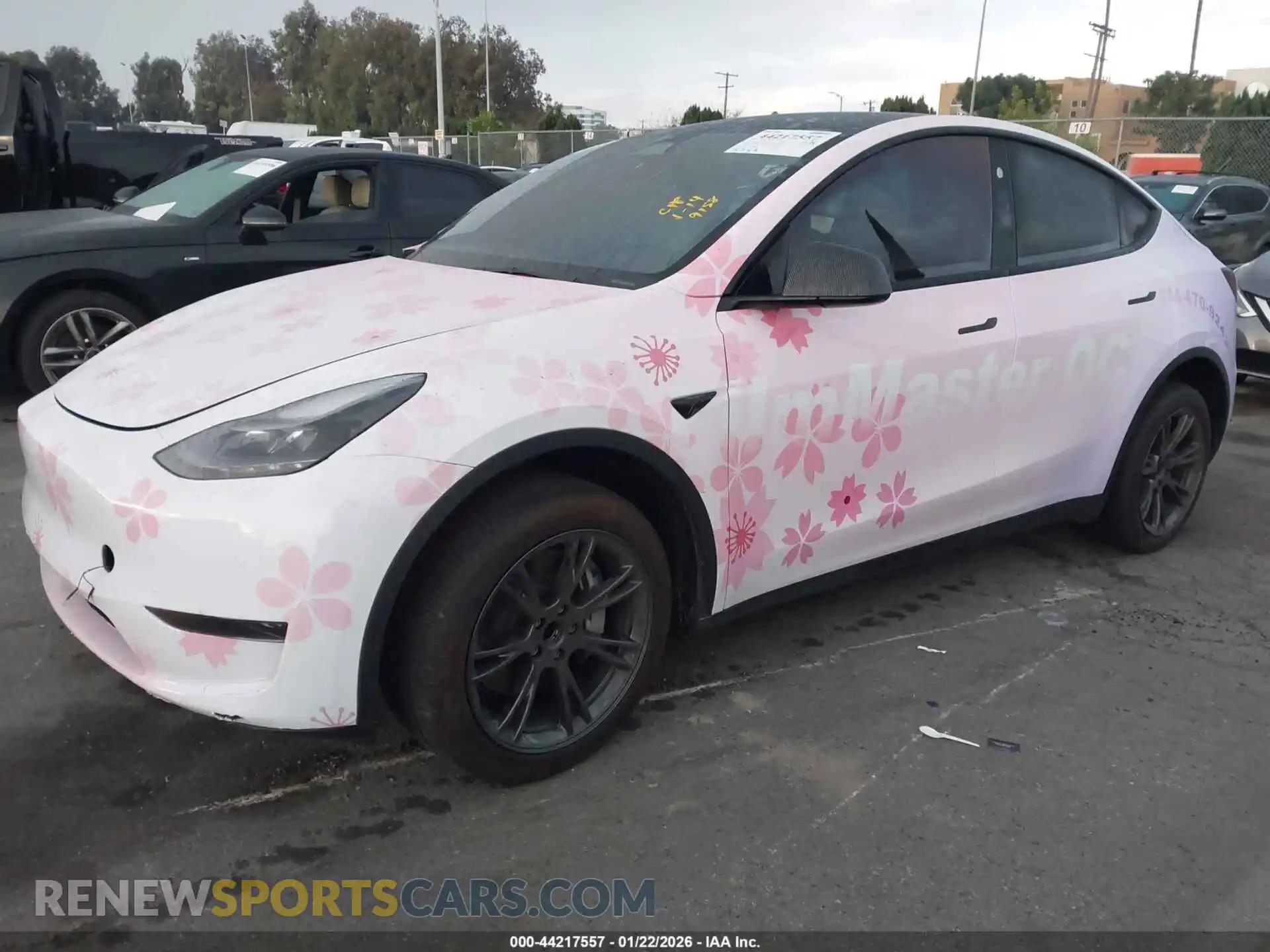 2 Photograph of a damaged car 7SAYGDED5SF249158 TESLA MODEL Y 2025
