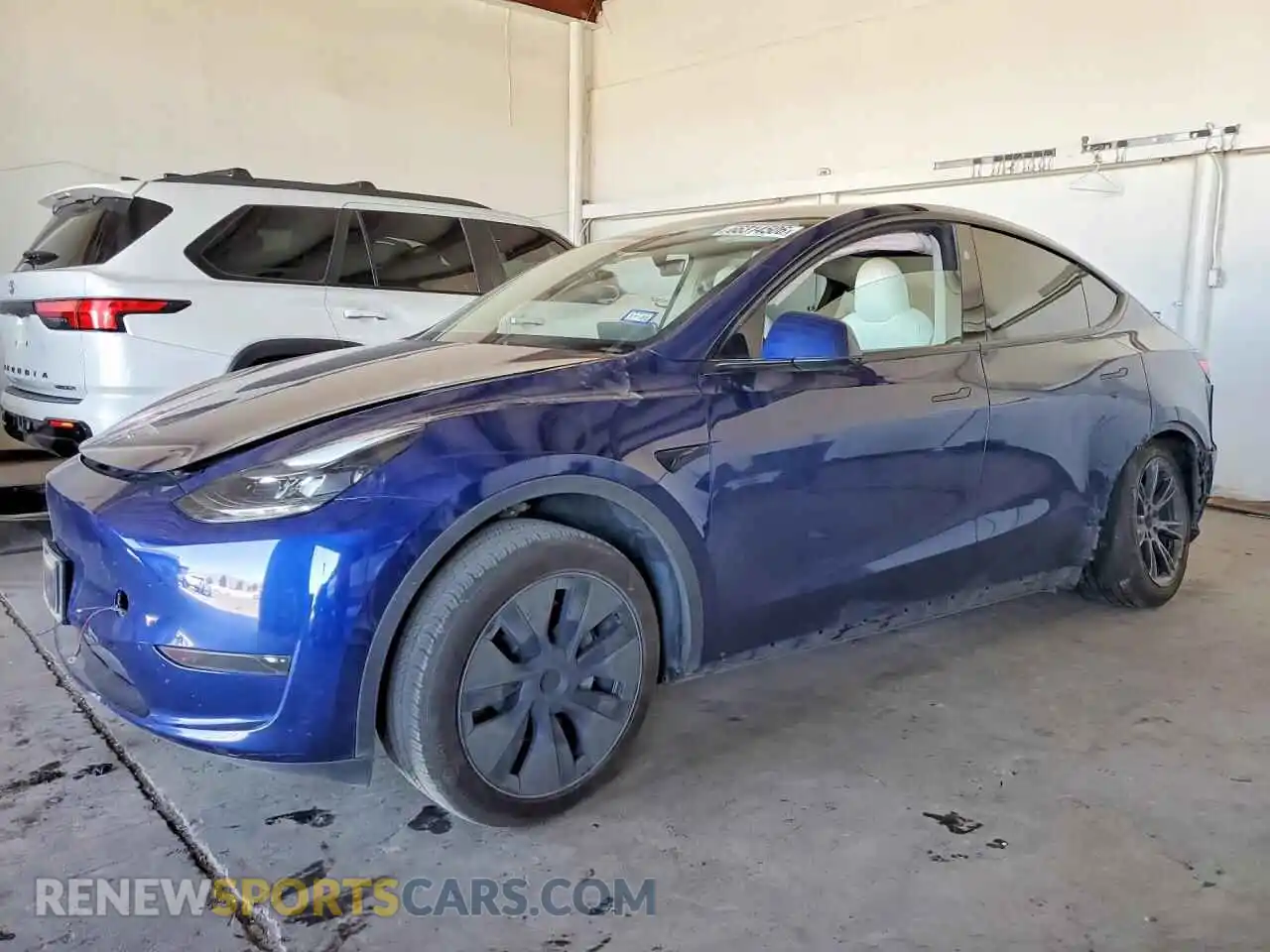 1 Photograph of a damaged car 7SAYGDED5SF253436 TESLA MODEL Y 2025