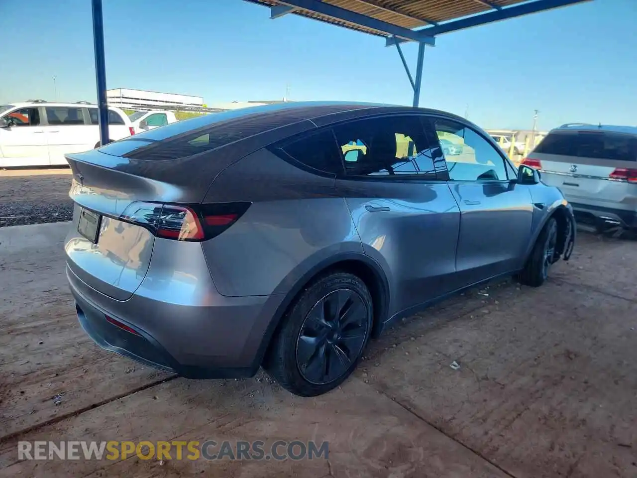 3 Фотография поврежденного автомобиля 7SAYGDED5SF320164 TESLA MODEL Y 2025