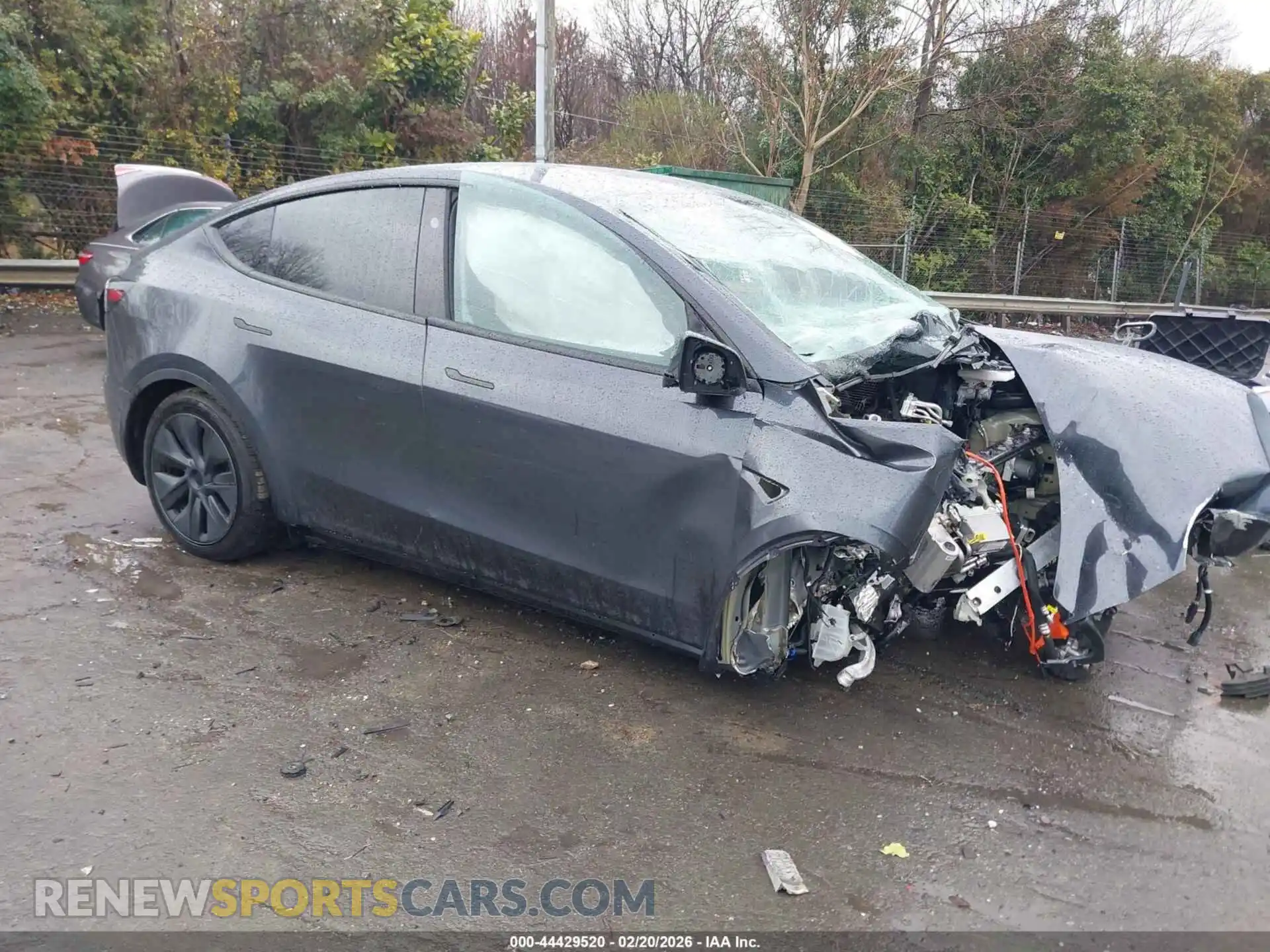 1 Photograph of a damaged car 7SAYGDED6SA374635 TESLA MODEL Y 2025