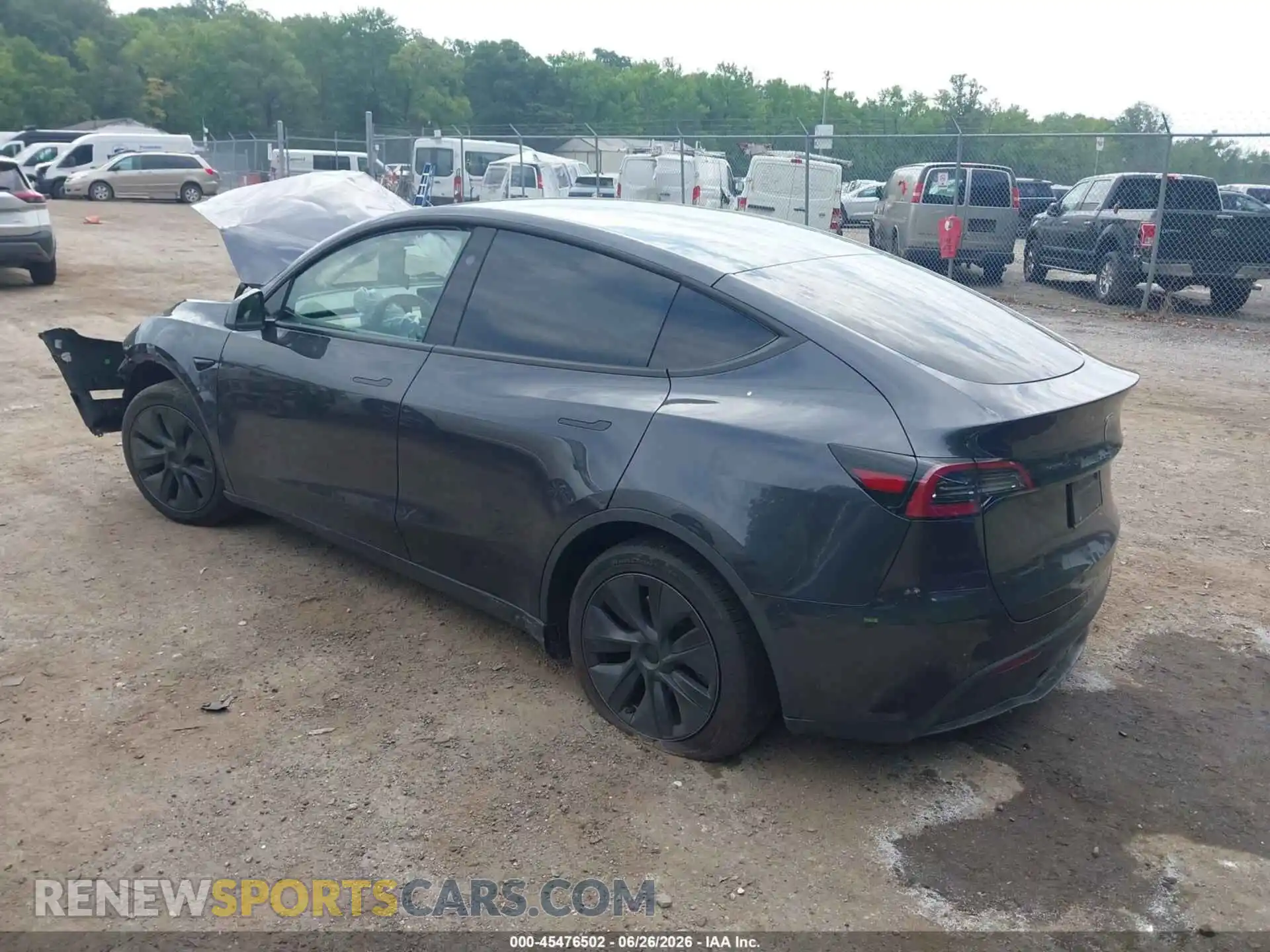 3 Фотография поврежденного автомобиля 7SAYGDED6SF234944 TESLA MODEL Y 2025