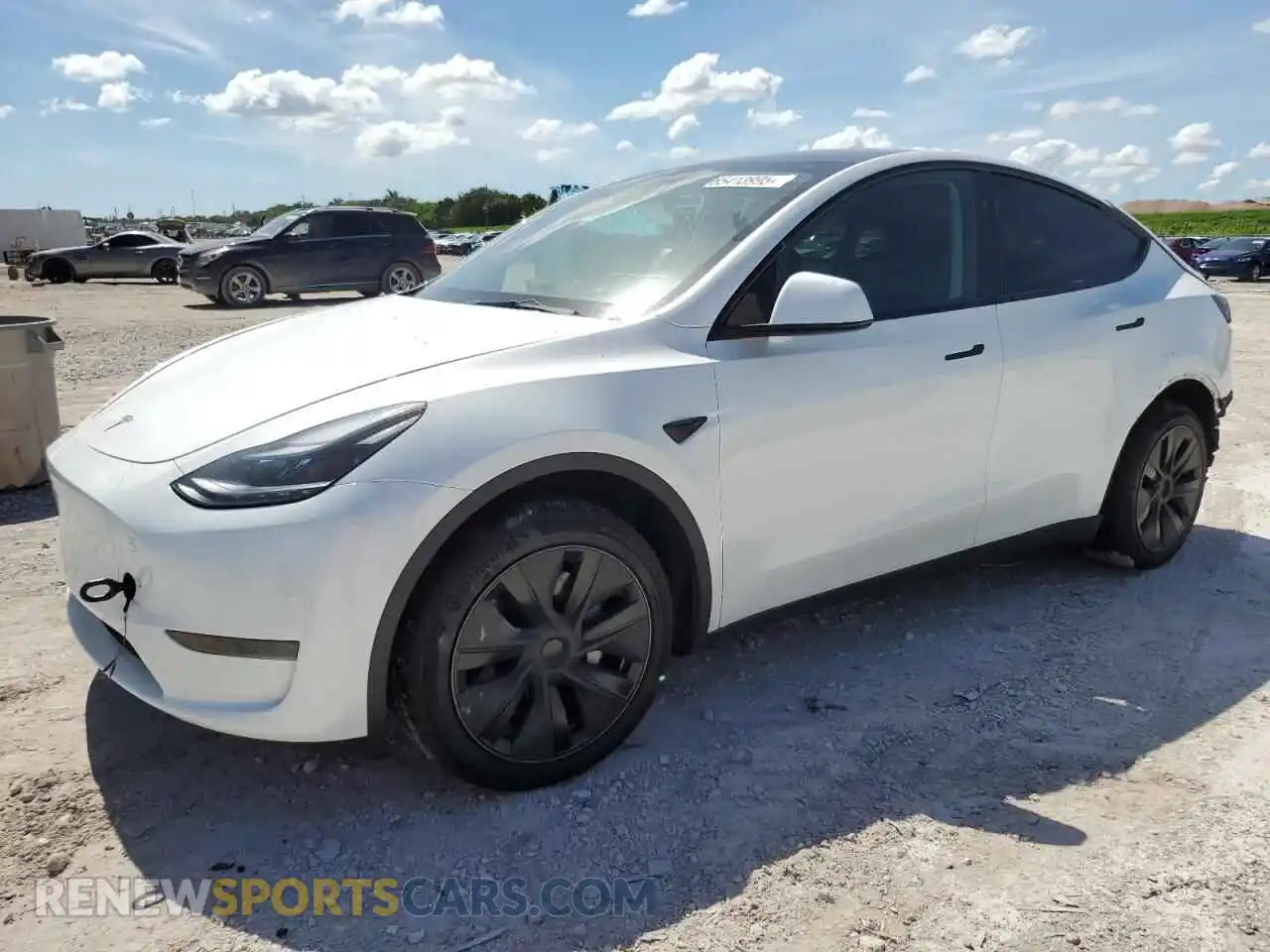 1 Photograph of a damaged car 7SAYGDED6SF253266 TESLA MODEL Y 2025