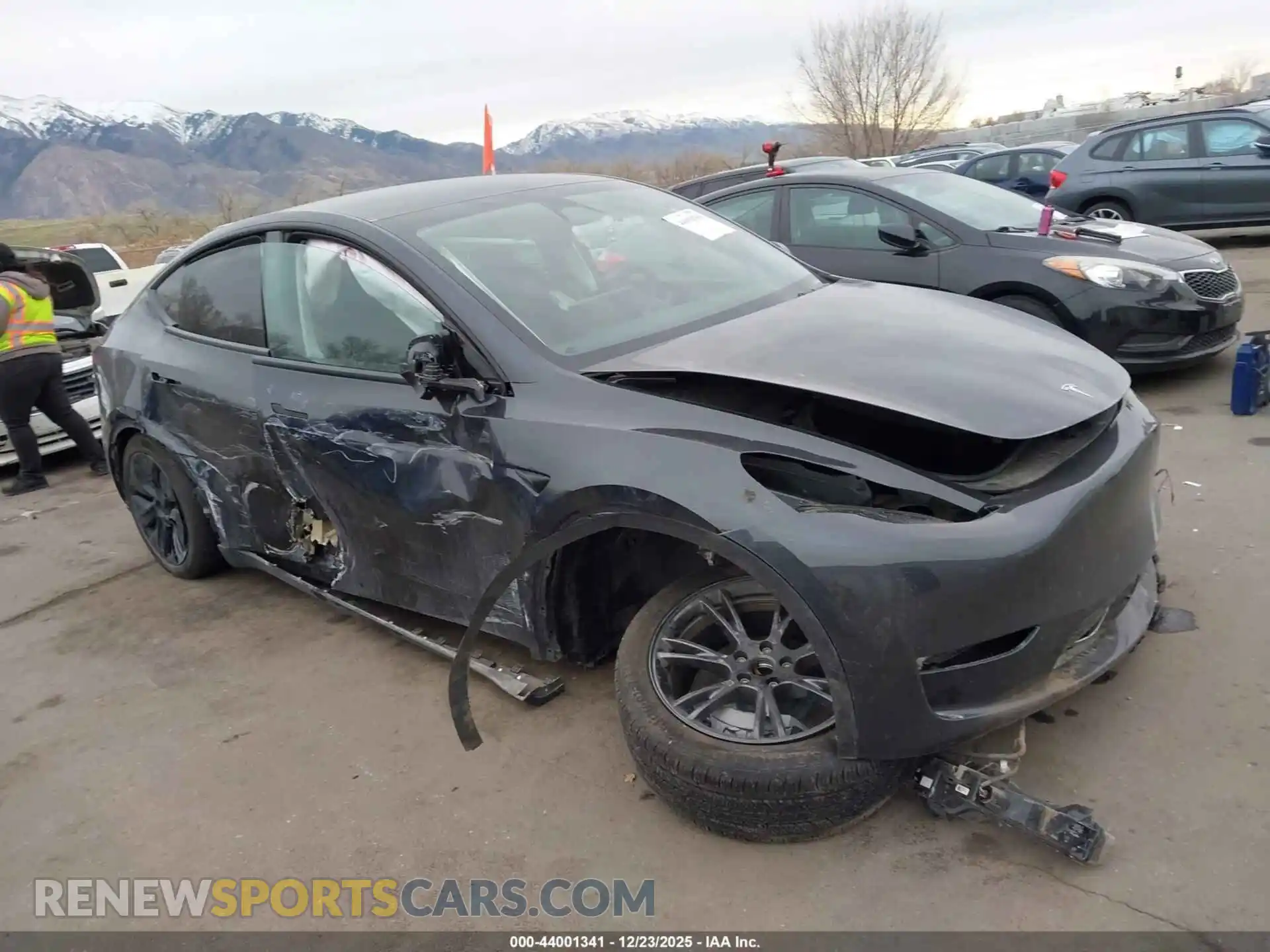 1 Photograph of a damaged car 7SAYGDED6SF315426 TESLA MODEL Y 2025