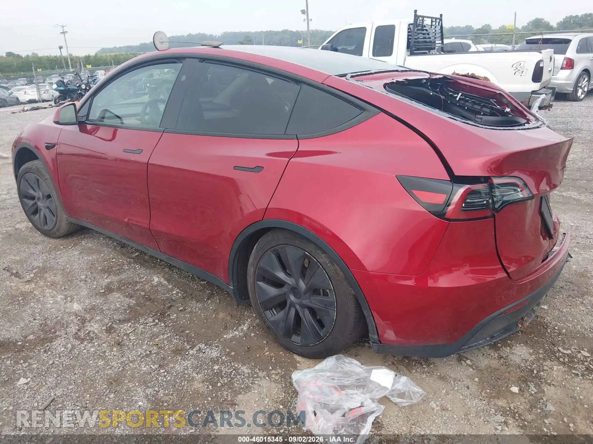 3 Photograph of a damaged car 7SAYGDED7SA372957 TESLA MODEL Y 2025