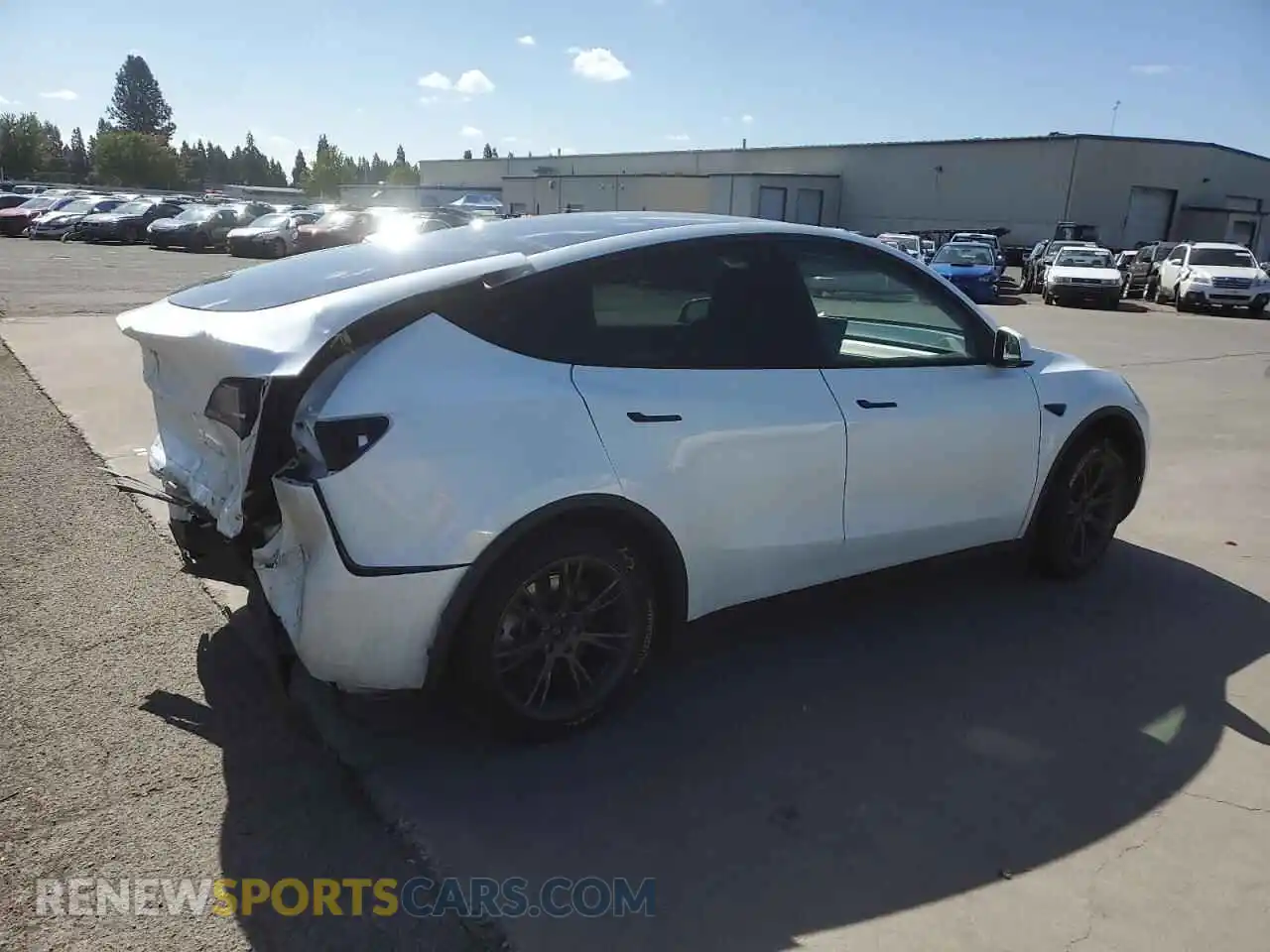 3 Photograph of a damaged car 7SAYGDED7SF227873 TESLA MODEL Y 2025