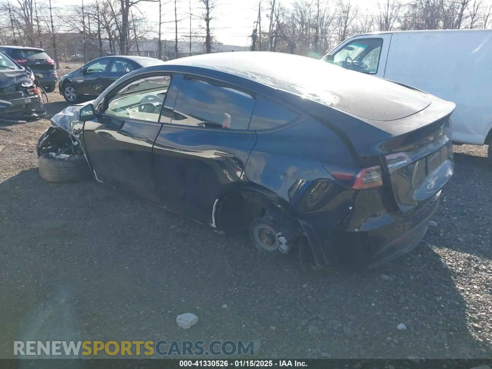 3 Photograph of a damaged car 7SAYGDED7SF229722 TESLA MODEL Y 2025