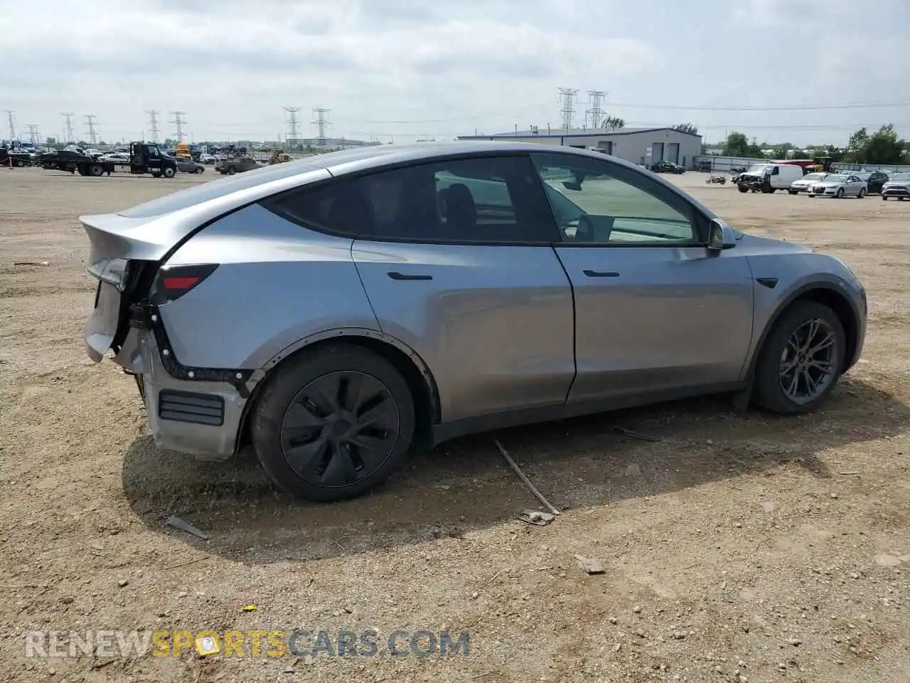 3 Photograph of a damaged car 7SAYGDED7SF230739 TESLA MODEL Y 2025