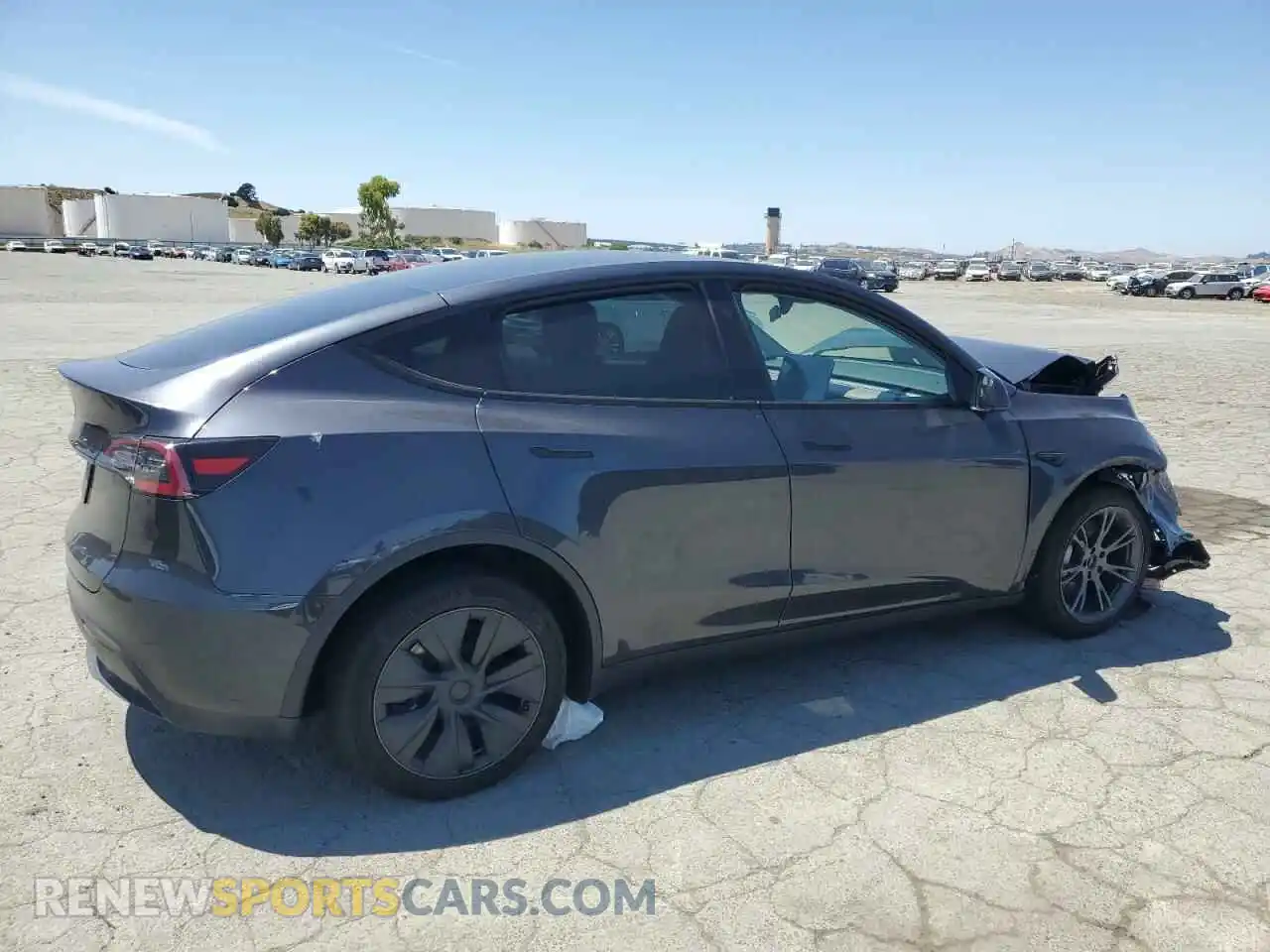 3 Photograph of a damaged car 7SAYGDED7SF258587 TESLA MODEL Y 2025