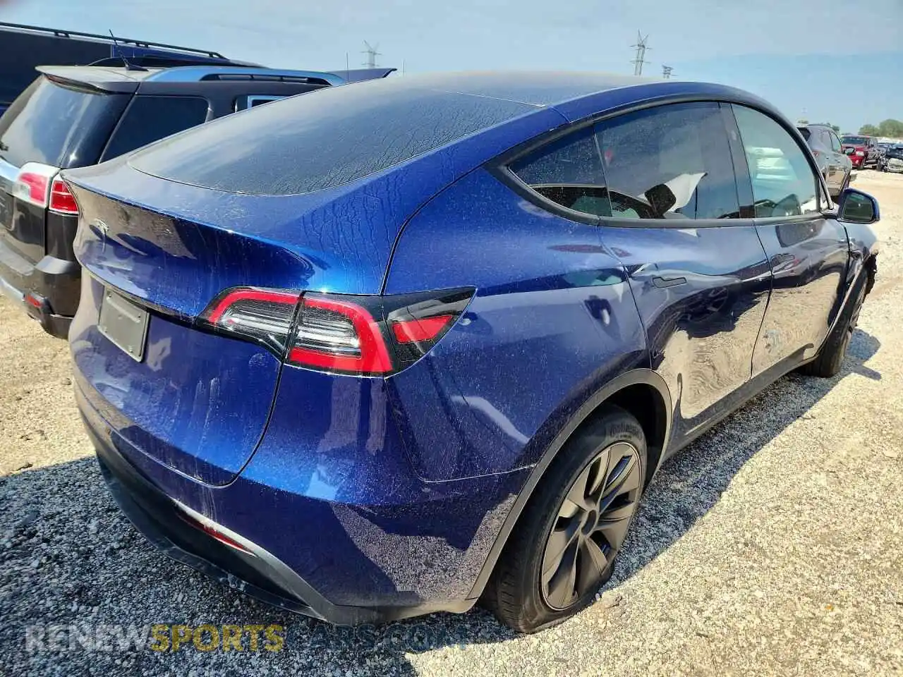 3 Photograph of a damaged car 7SAYGDED7SF259268 TESLA MODEL Y 2025
