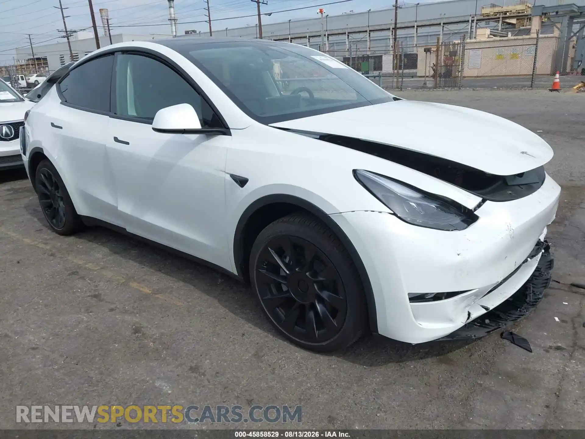 1 Photograph of a damaged car 7SAYGDED7SF312941 TESLA MODEL Y 2025