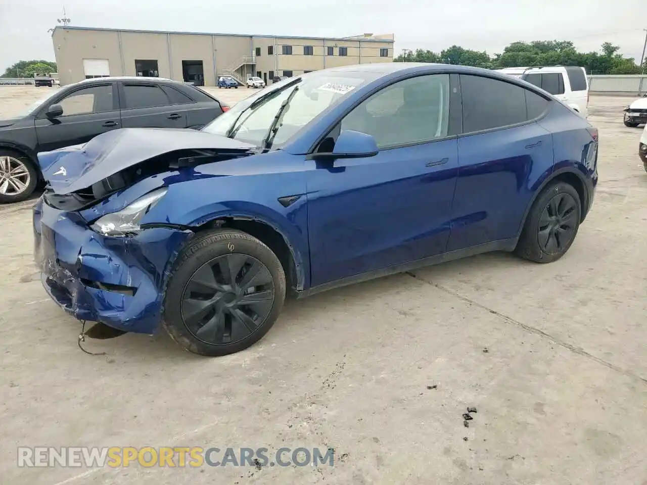 1 Photograph of a damaged car 7SAYGDED8SA350000 TESLA MODEL Y 2025
