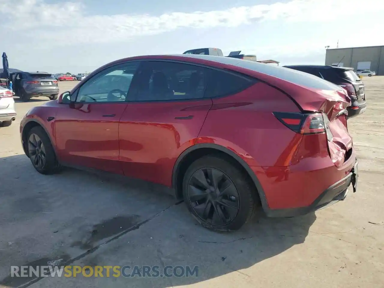 2 Photograph of a damaged car 7SAYGDED8SA358968 TESLA MODEL Y 2025