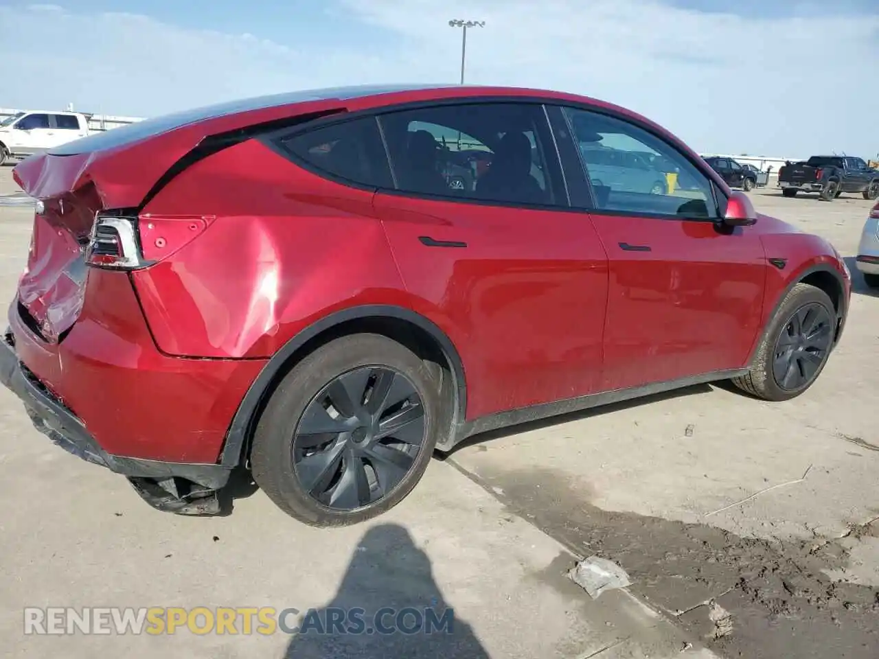 3 Photograph of a damaged car 7SAYGDED8SA358968 TESLA MODEL Y 2025