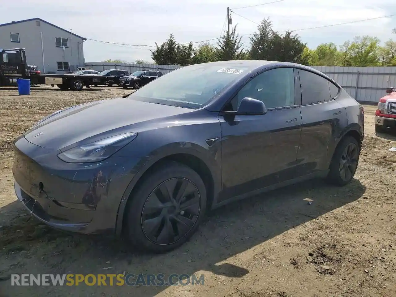 1 Фотография поврежденного автомобиля 7SAYGDED8SF231284 TESLA MODEL Y 2025