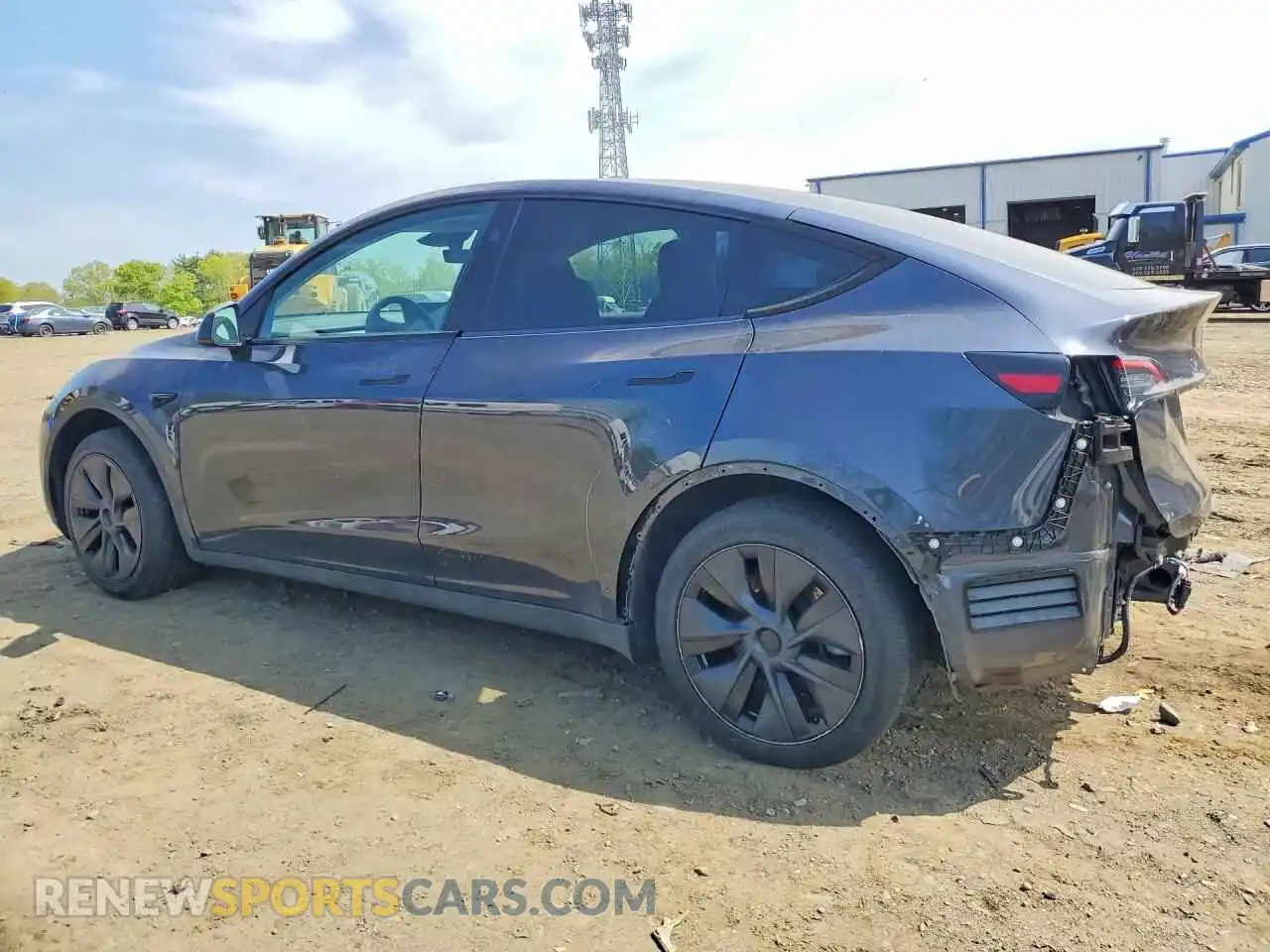 2 Фотография поврежденного автомобиля 7SAYGDED8SF231284 TESLA MODEL Y 2025