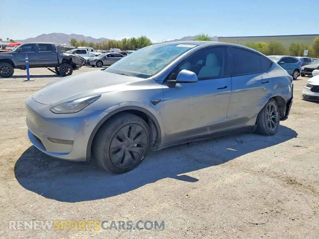 1 Photograph of a damaged car 7SAYGDED8SF231401 TESLA MODEL Y 2025