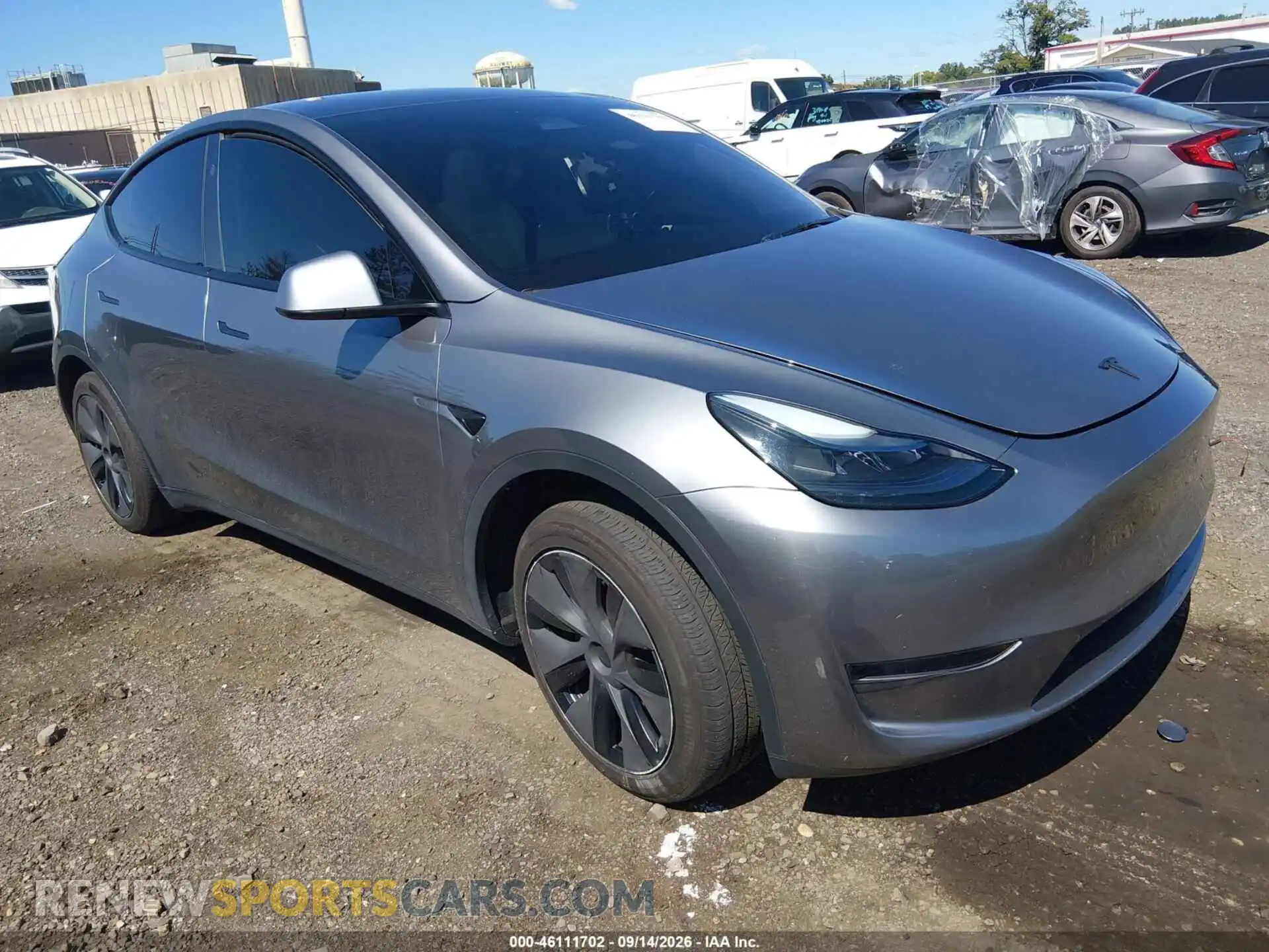 1 Photograph of a damaged car 7SAYGDED8SF254550 TESLA MODEL Y 2025