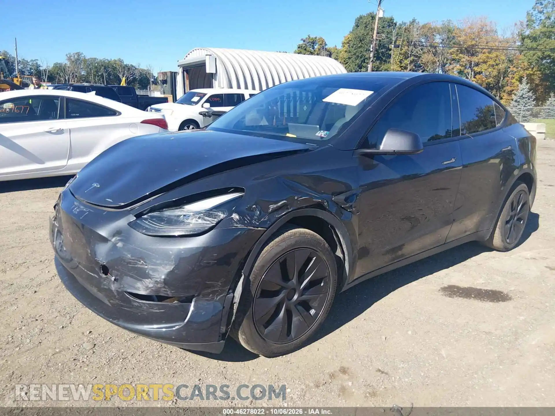2 Photograph of a damaged car 7SAYGDED8SF266309 TESLA MODEL Y 2025