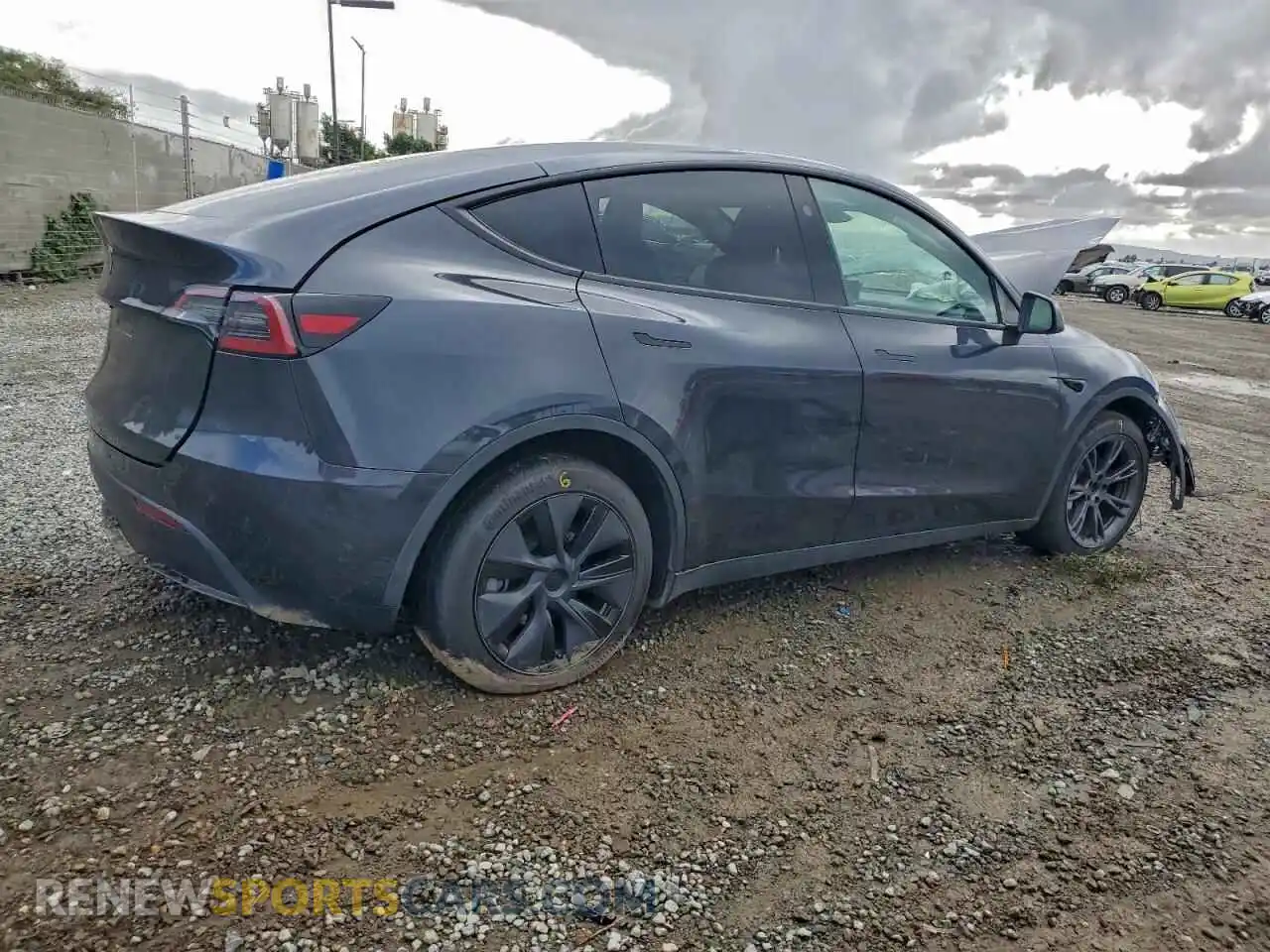 3 Photograph of a damaged car 7SAYGDED8SF312589 TESLA MODEL Y 2025
