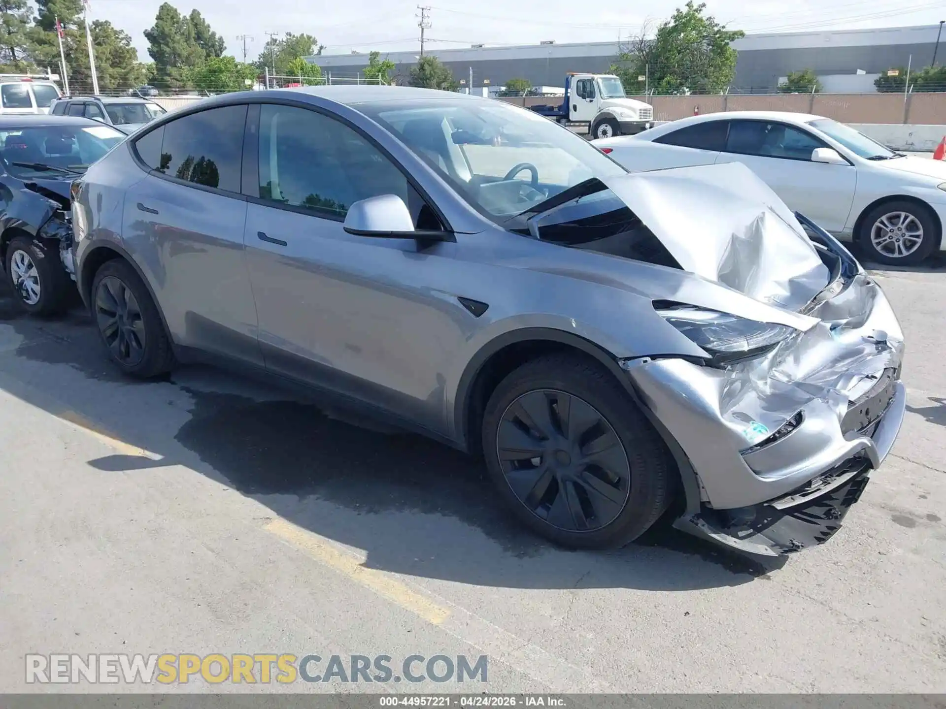 1 Photograph of a damaged car 7SAYGDED8SF315511 TESLA MODEL Y 2025