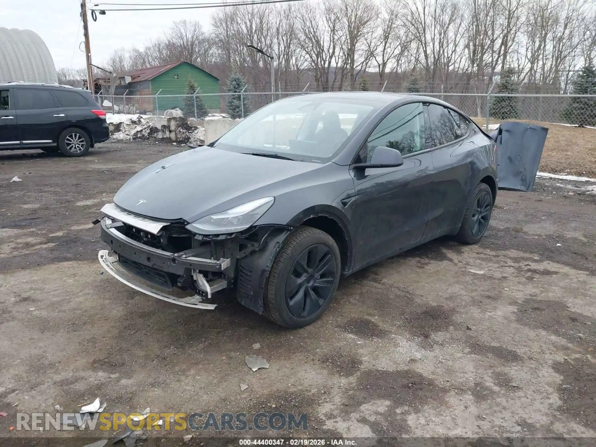 2 Photograph of a damaged car 7SAYGDED9SA370501 TESLA MODEL Y 2025