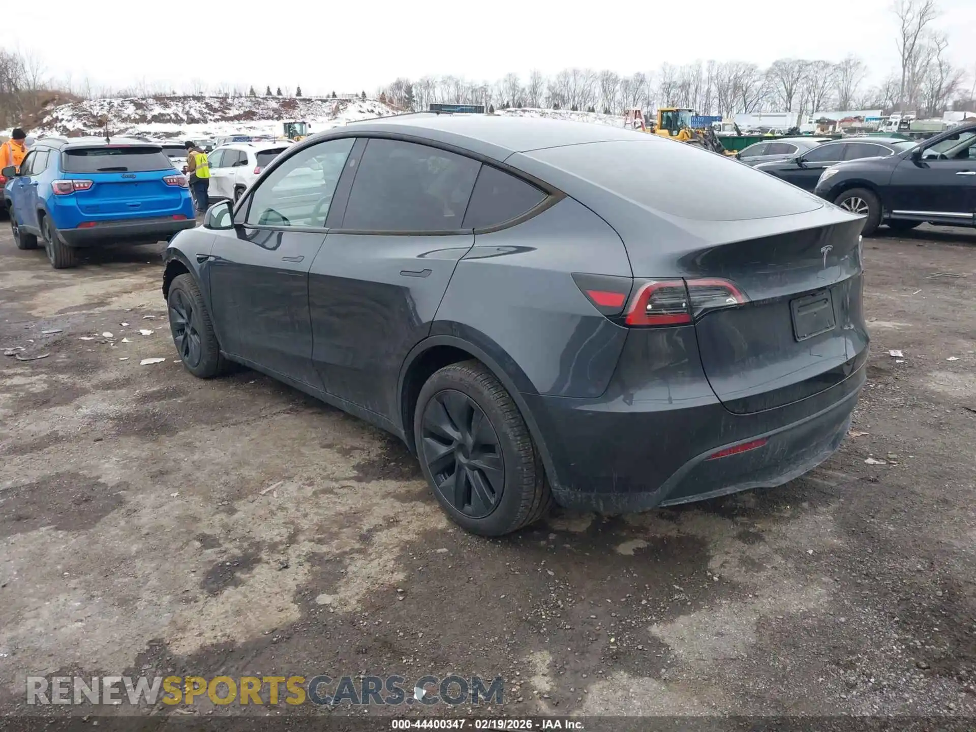 3 Photograph of a damaged car 7SAYGDED9SA370501 TESLA MODEL Y 2025